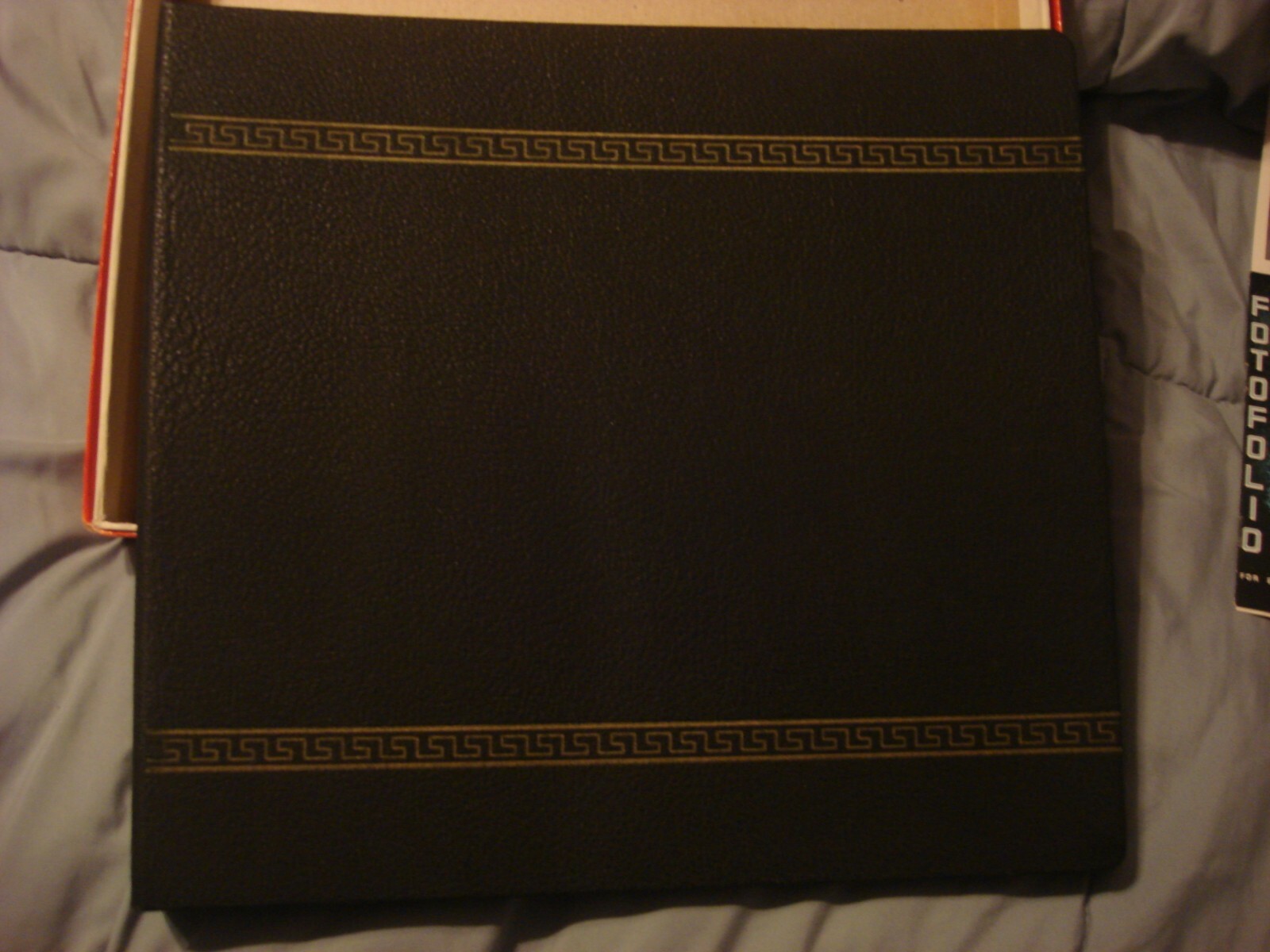 Vtg Fotofolio No. 410 View Finder Photo Keeper with Instructions & Original Box