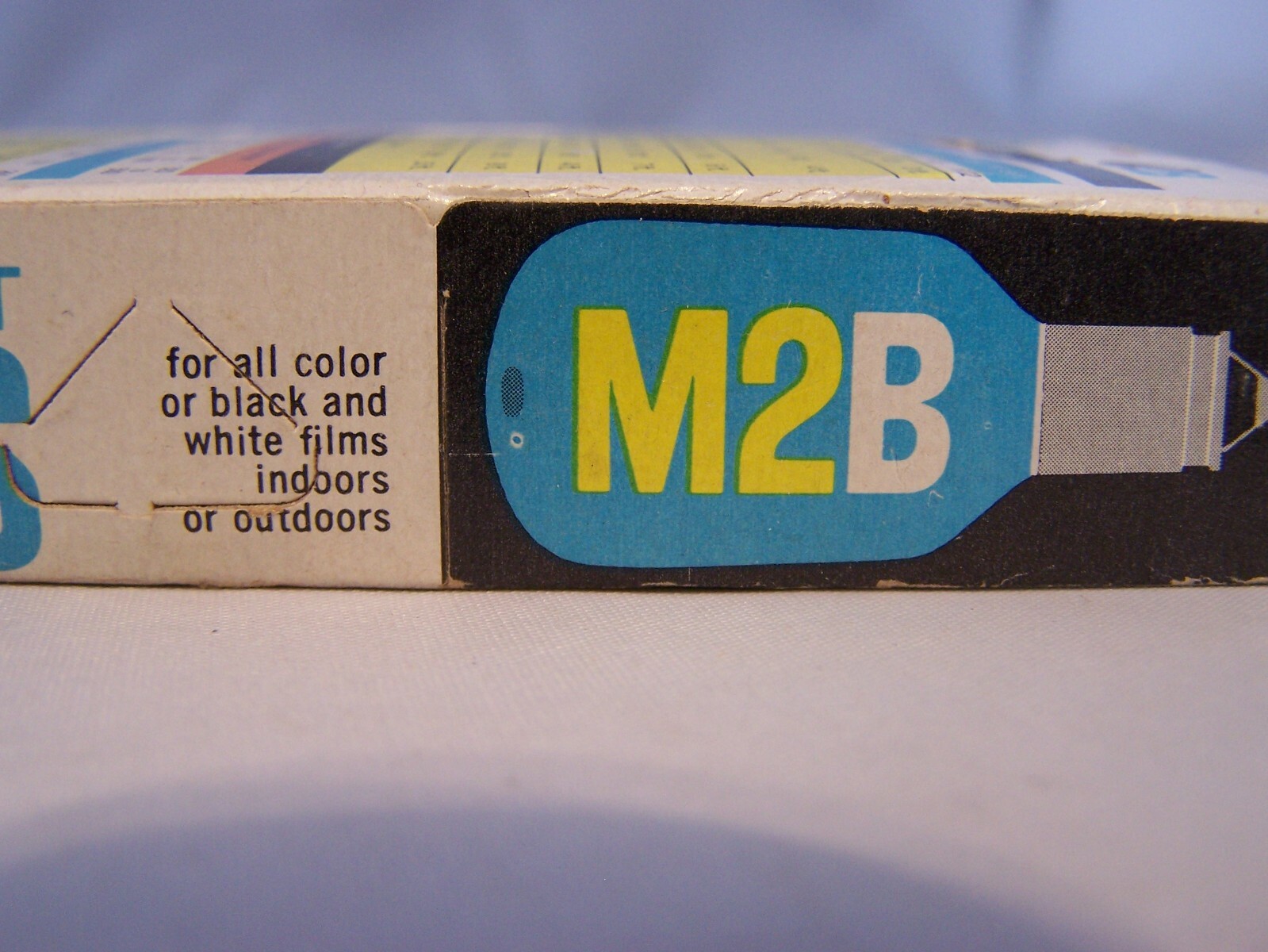 Sylvania Blue Dot Flashbulbs – M2B Blue – NOS