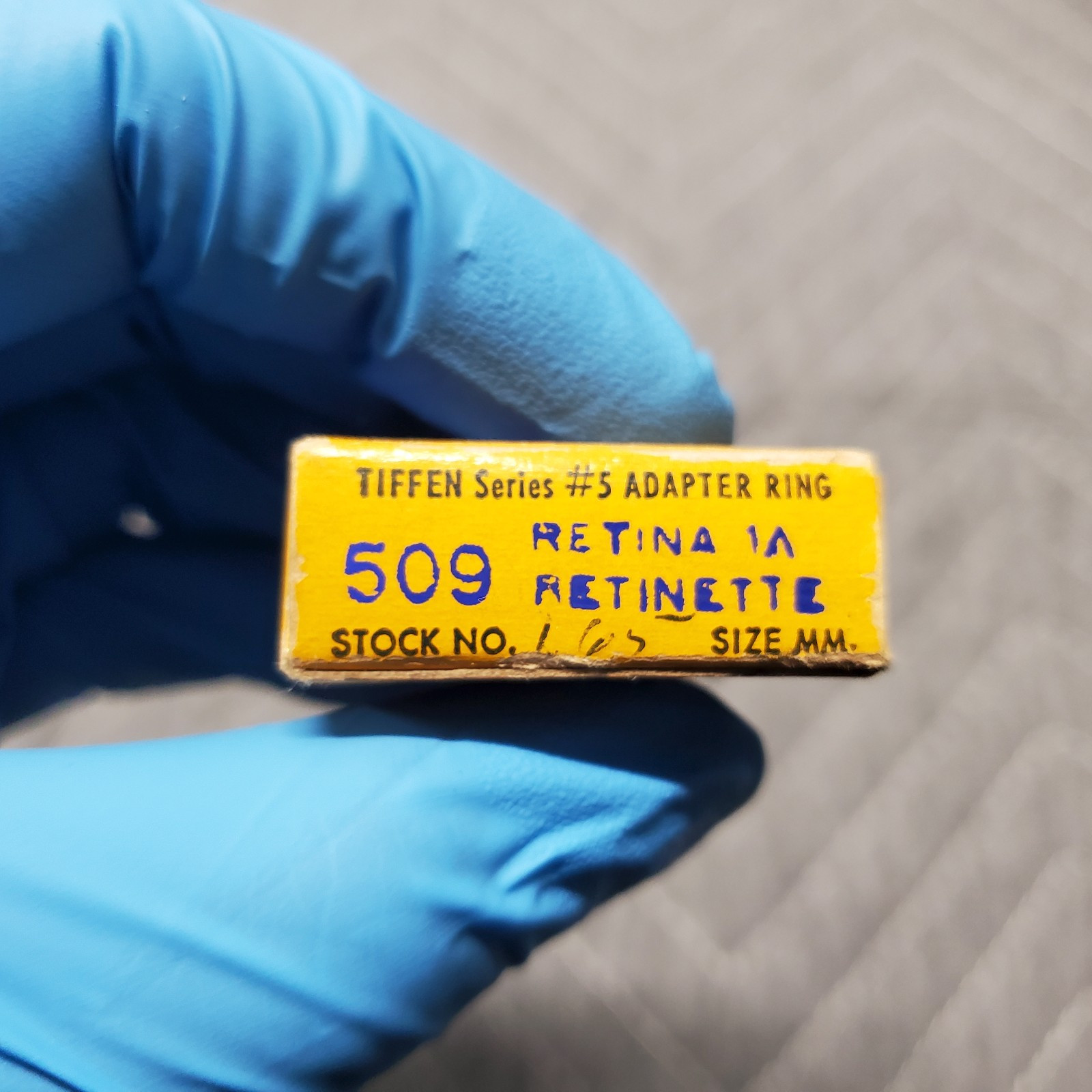 VTG Tiffen Series 5 Adapter Ring Stock No. 509 for Retina 1A & Retinette w/ Box