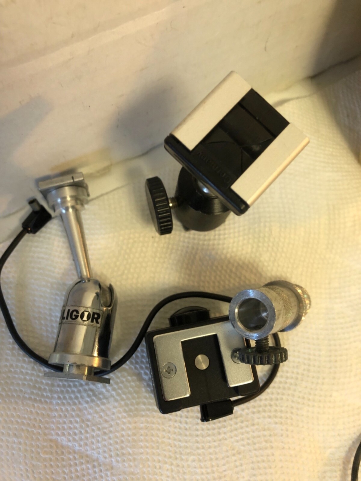 Vintage Box Camera Flash Accessories Soligor Braun Victor Prazision Germany