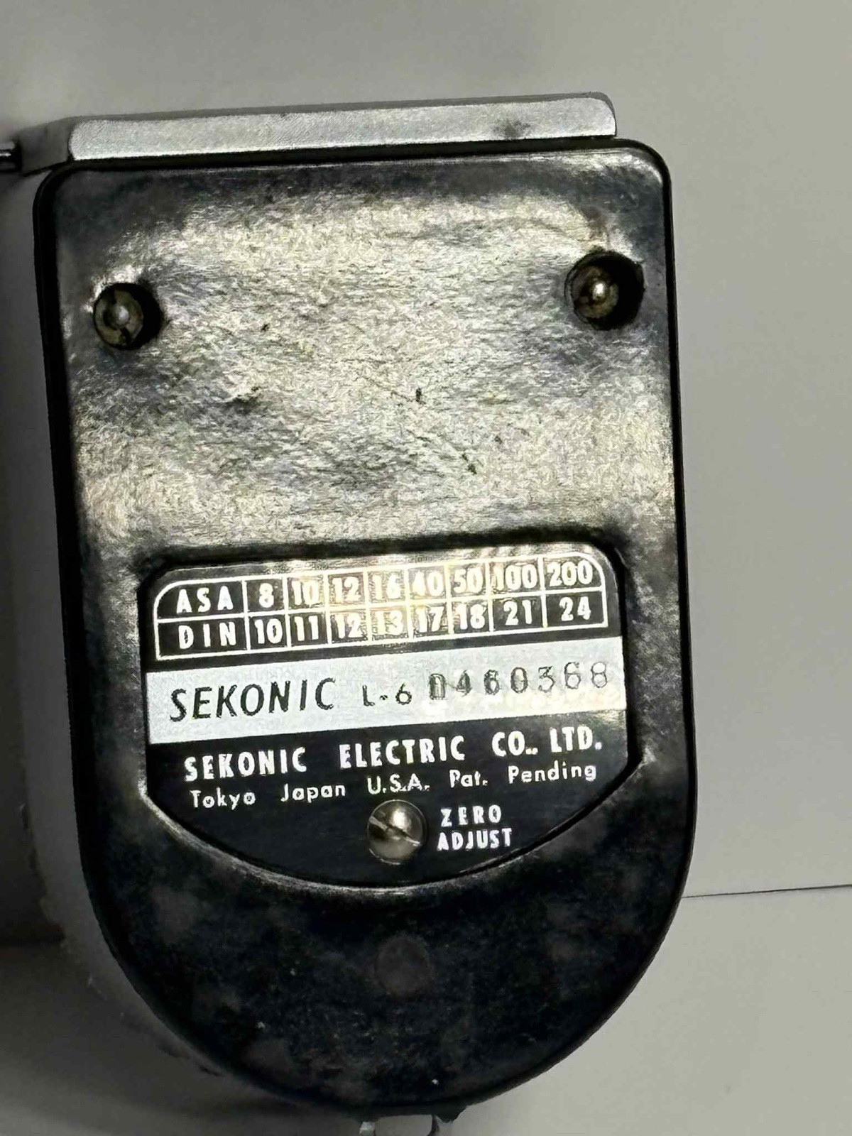Vintage Sekonic L-6 Leader Light Meter | Japan | Classic Analog Exposure Meter