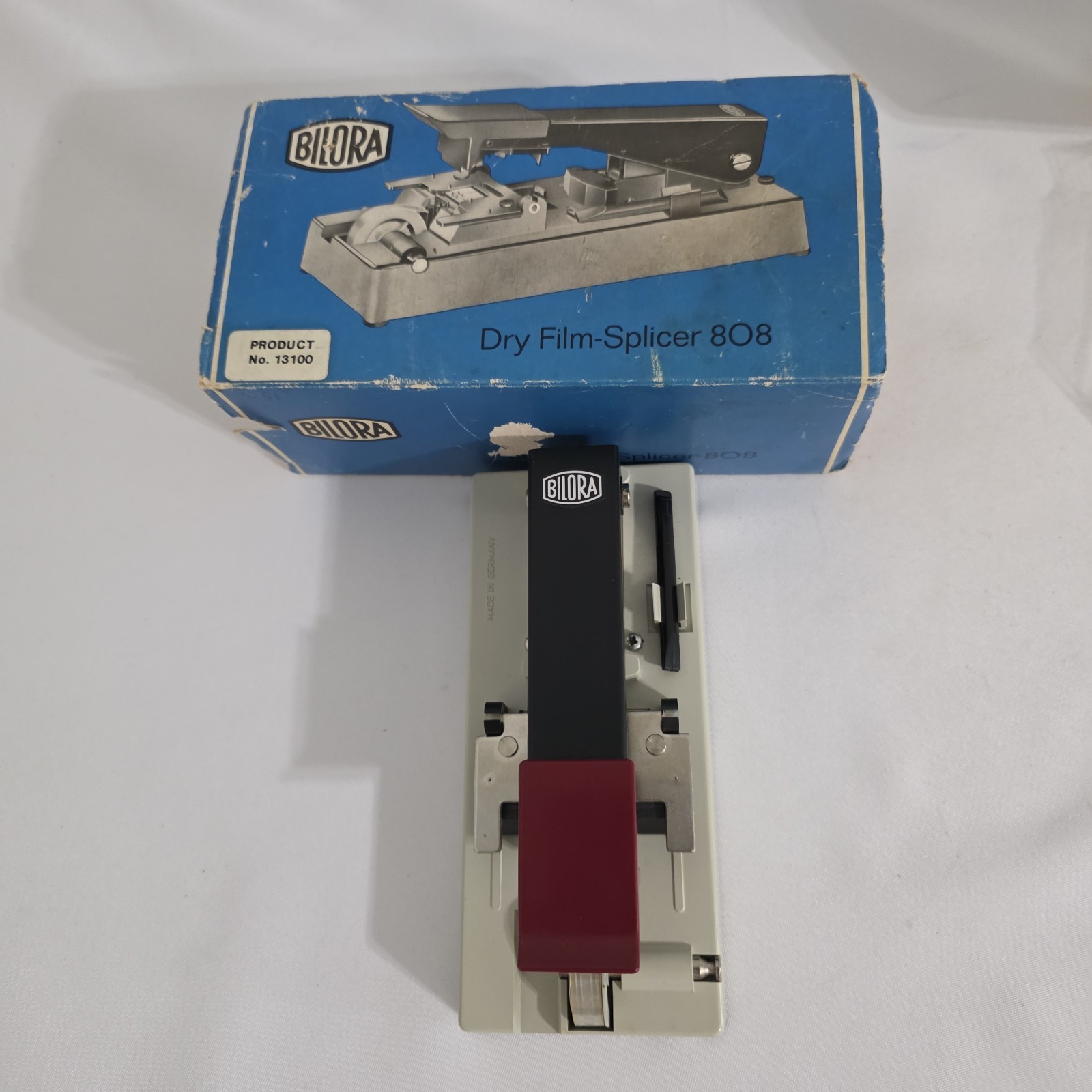 Vintage Bilora Dry Film Splicer 808 – 8mm W. Gerrmany W Box Manual USA