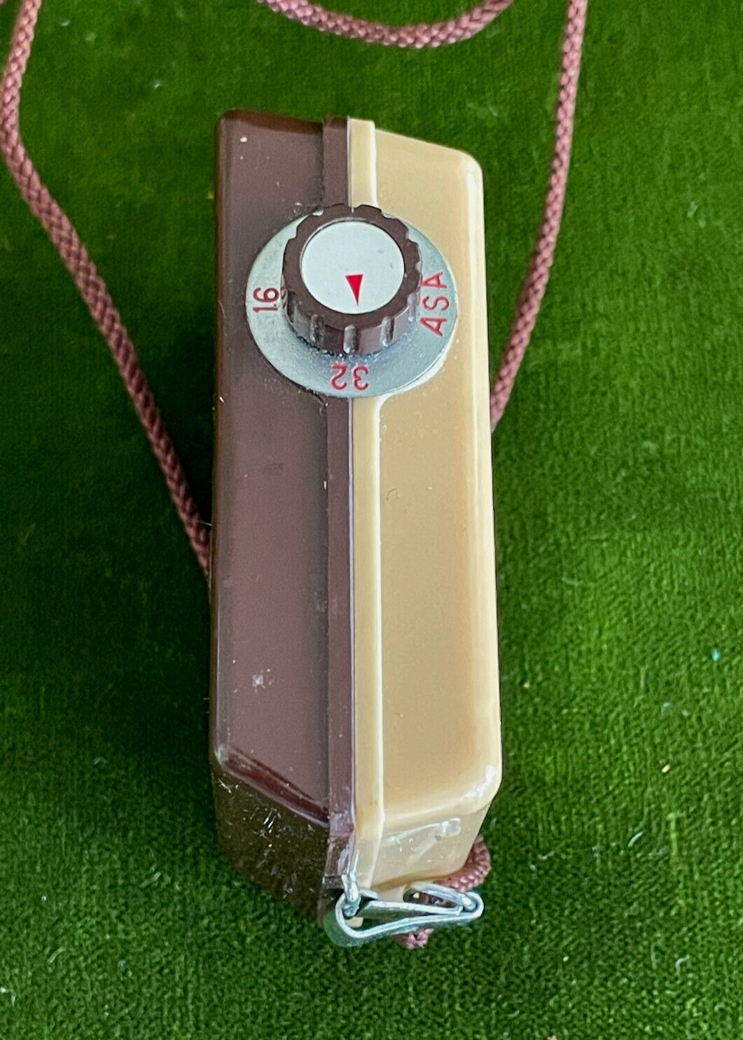 Vintage WALZ Light Exposure Meter for POLAROID Cameras Japan Leather Case