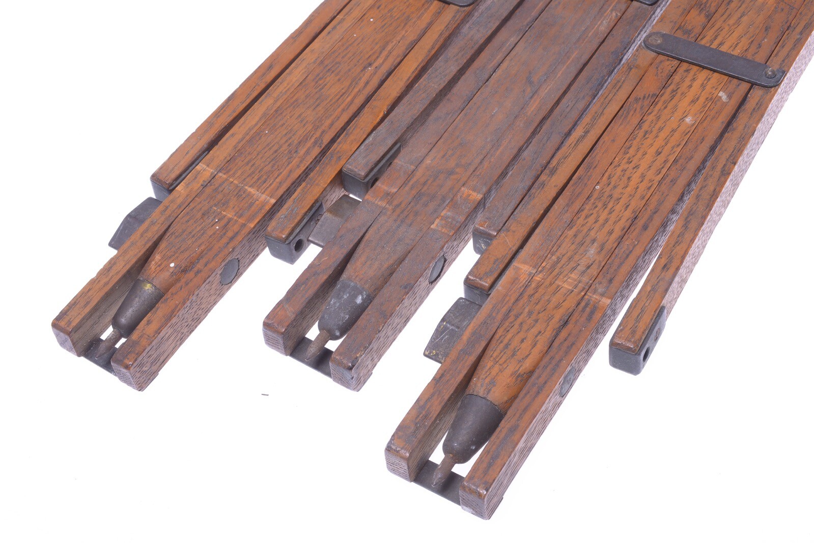 ✅ ANTIQUE WOOD TRIPOD 1.44M, 56.7″ THORNTON? ROSS? LANCASTER? FIELD CAMERAS
