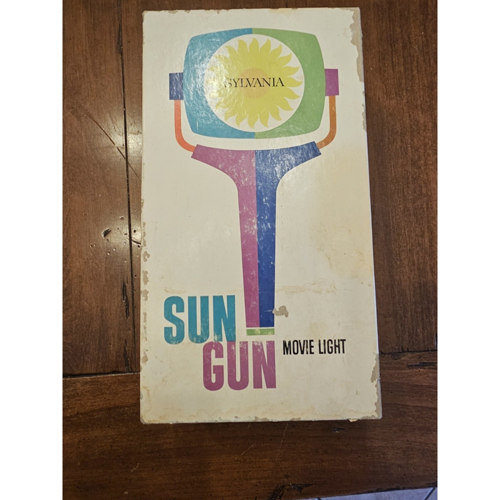 Vintage Sylvania Sun Gun Movie Light SG-1 Handheld Video Camera Lamp 120V Tested