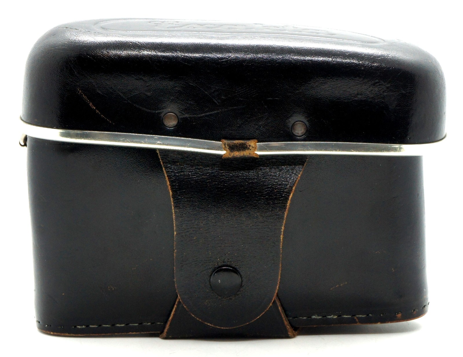 Vintage Ihagee Exakta Varex Black Leather Camera Case EXC Interior