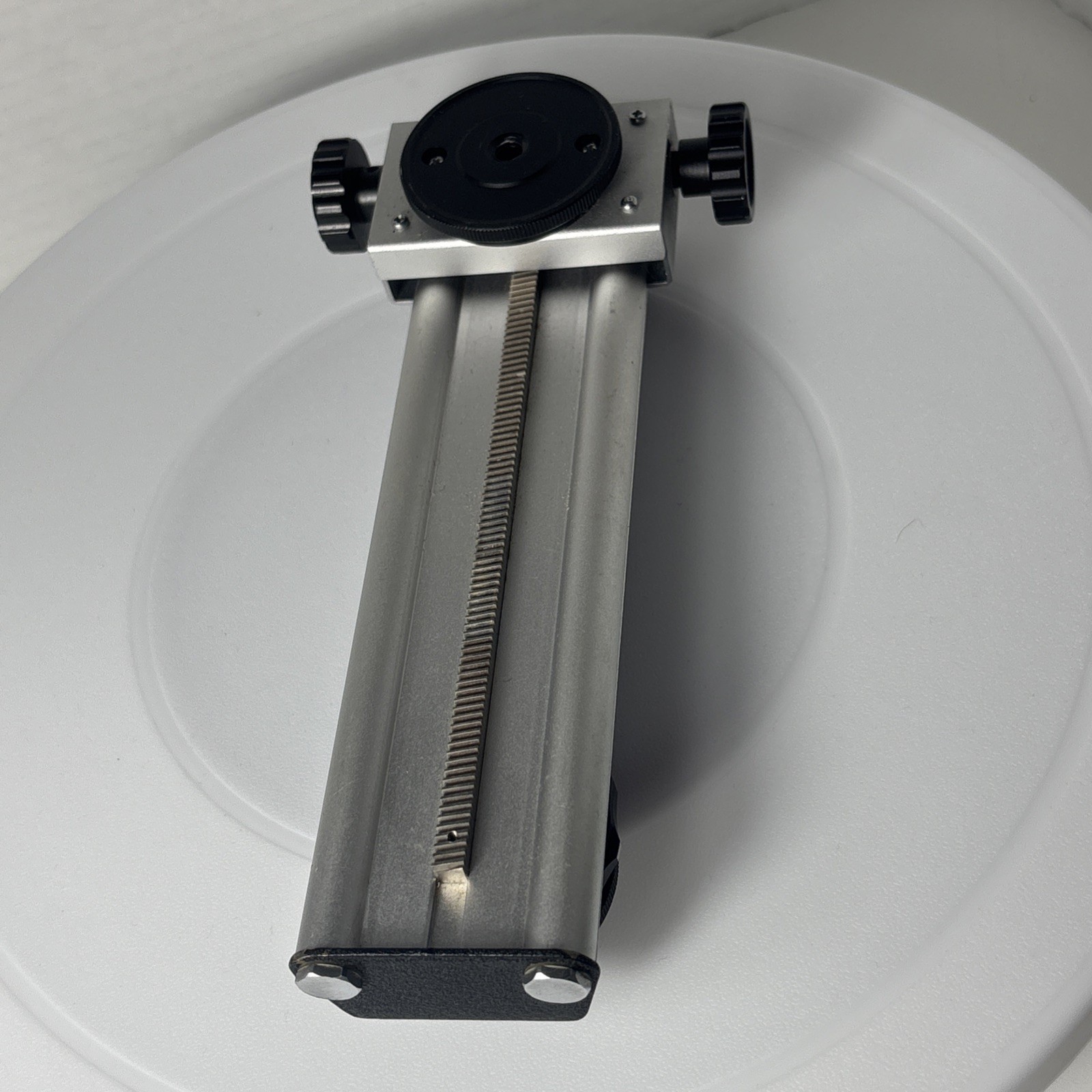 Vintage Spiratone Deluxe Focusing Rail 125MM Fine Focus Control Film Digital SLR