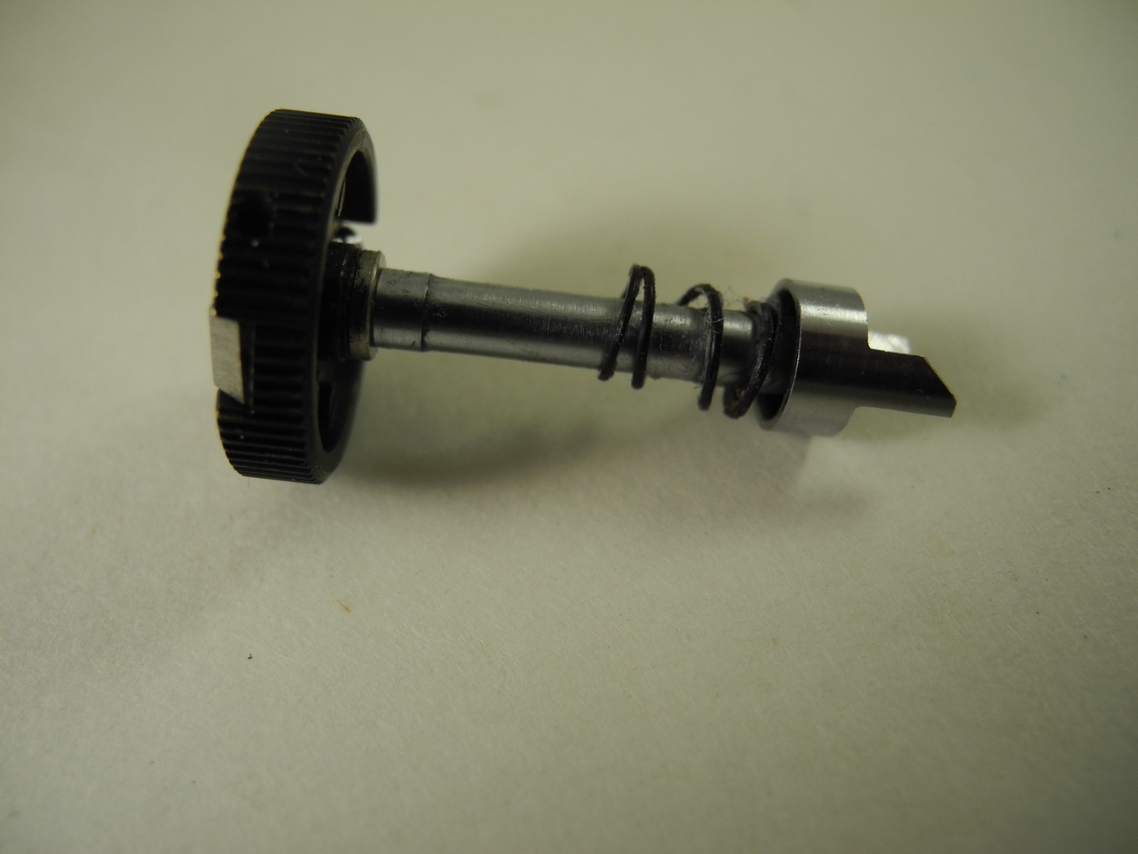 NIKON F BLACK PAINT REWIND CRANK W/SHAFT WASHER SPRING PERFECT WORKING CONDITION