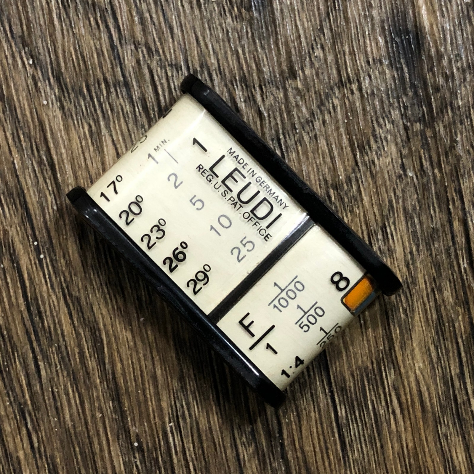 Pre-War 30s German Leudi Film Camera Extinction / Exposure Meter & Plastic Case