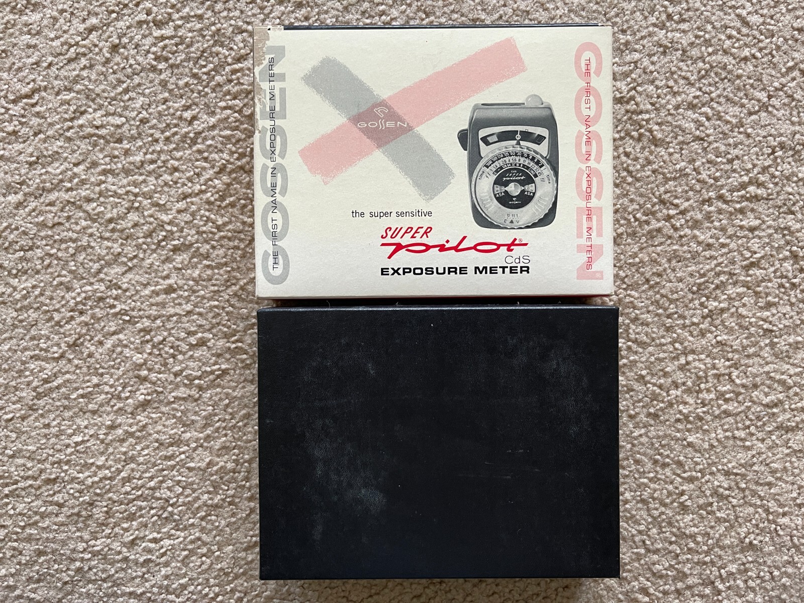 Empty Box for Gossen Super Pilot CdS Exposure Meter