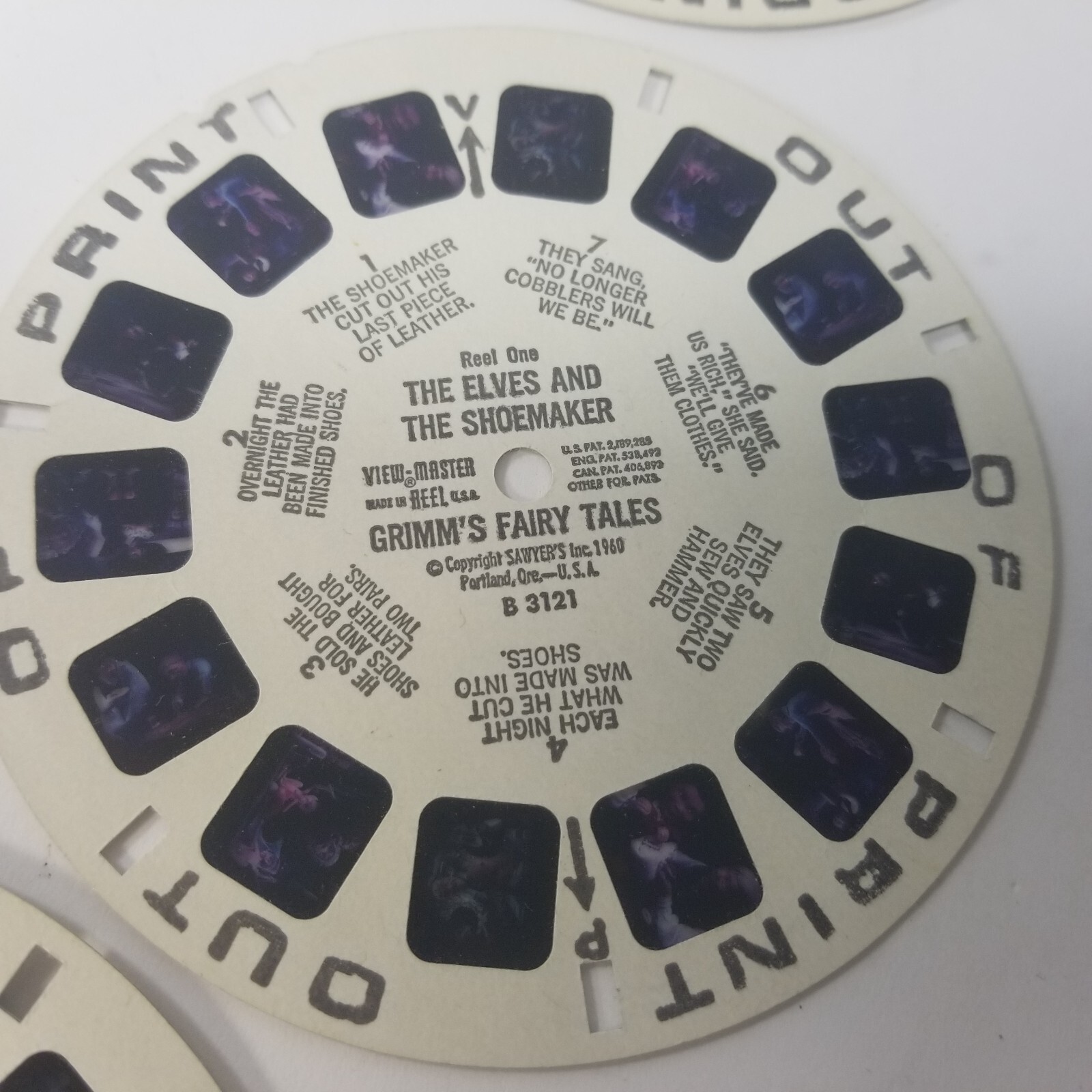 Viewmaster Reels Lot Beetle Bailey, The Three, Children’s Zoo, Little, Elves &