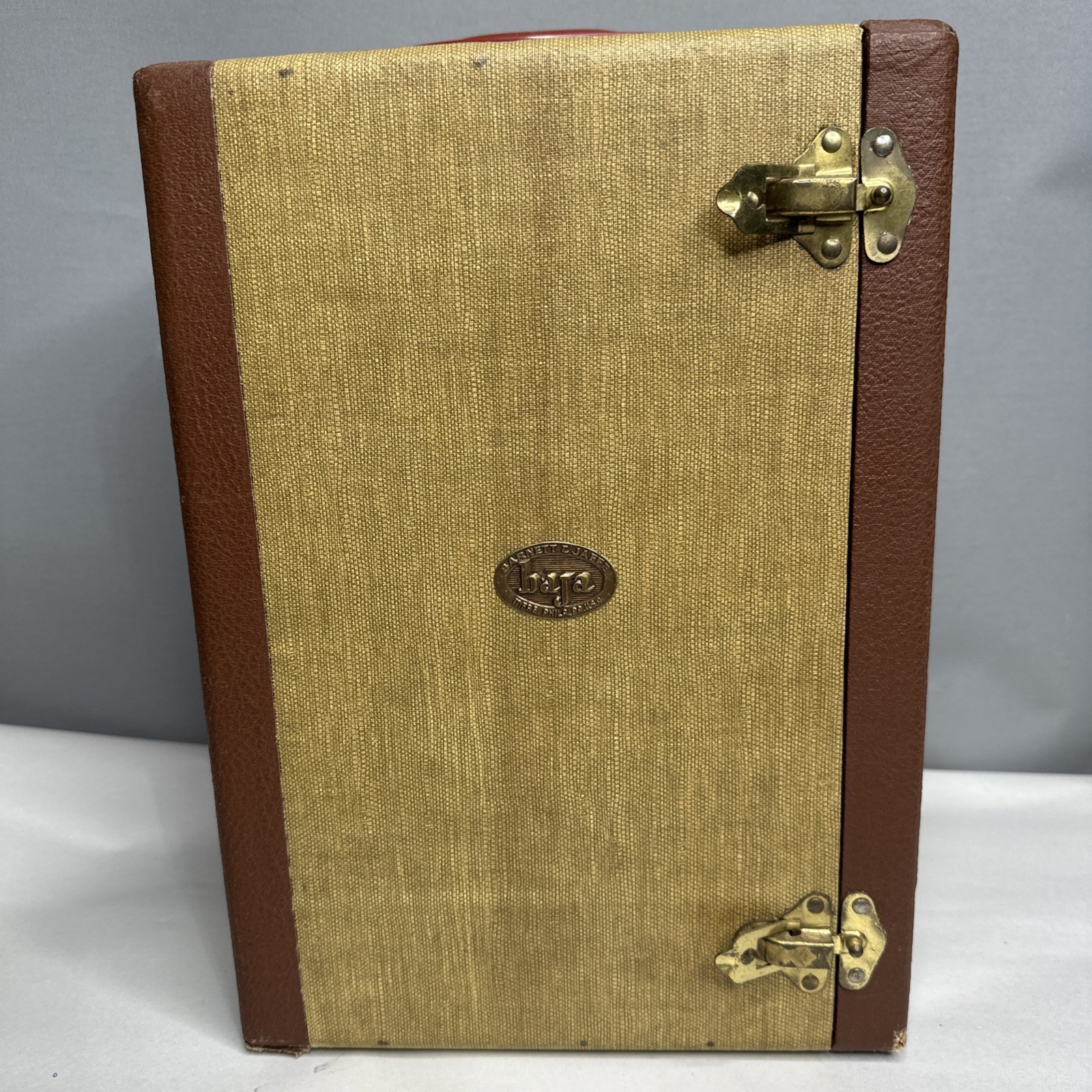 BARNETT & JAFFE BAJA 540 Vintage Slide Carrying Case 35mm 15 Trays