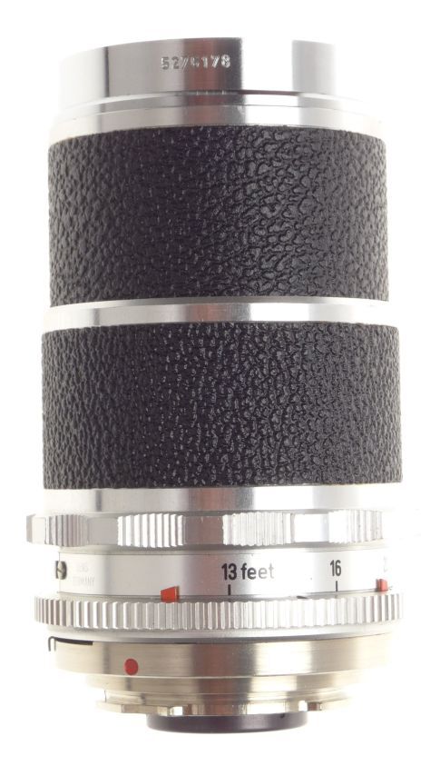 Voigtlander super-dynarex 1:4/135 tele-lens bessamatic utramatic camera lens