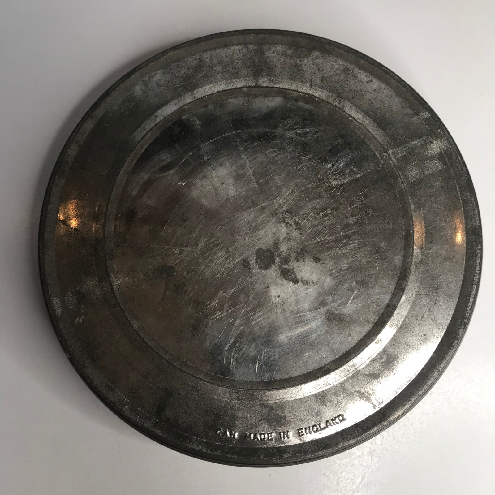 Ilford Vintage Metal Movie Reel Tin 27 cm Can Made in England