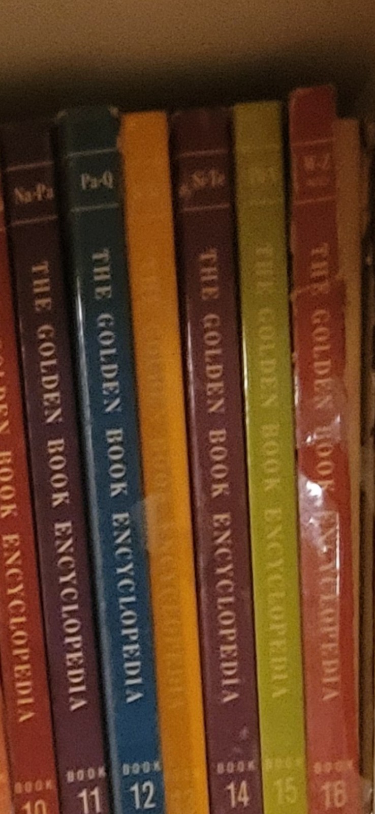 The Golden Book Encyclopedia Set Vintage 1959