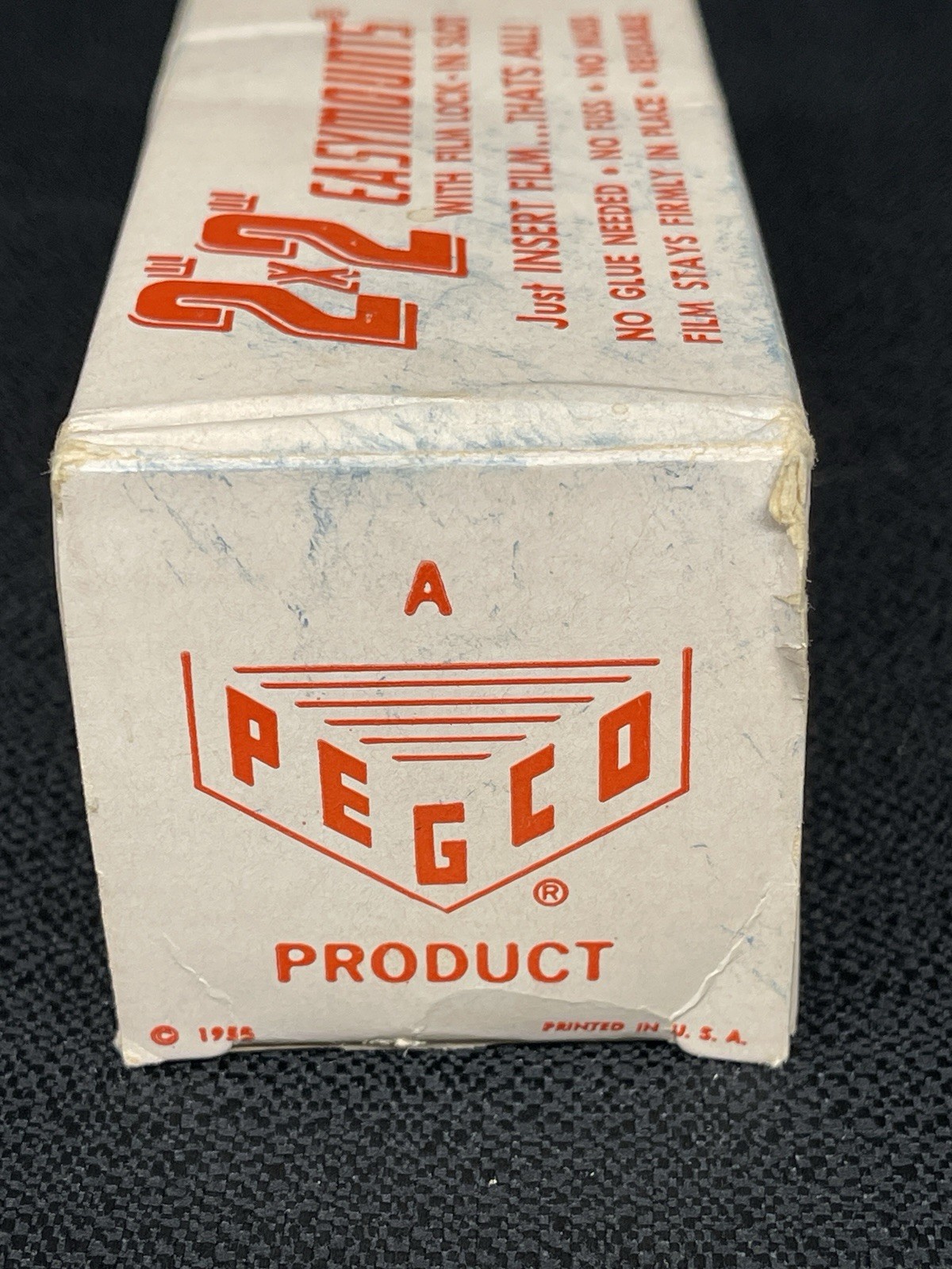 101 Vintage Pegco 2X2 Easymounts Film Slides 35mm New Old Stock Sealed