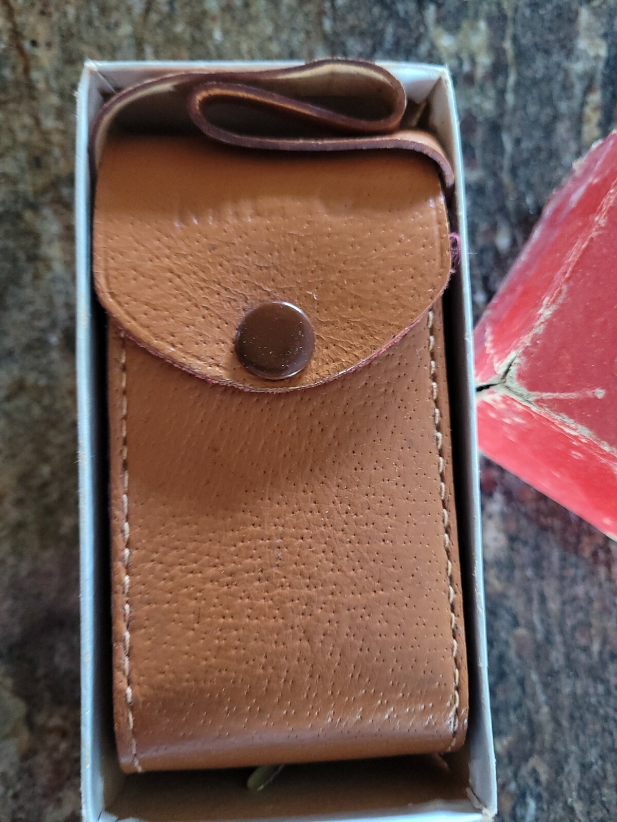 Vintage Mil-O Pocket Flash Gun With Case Untested As Is