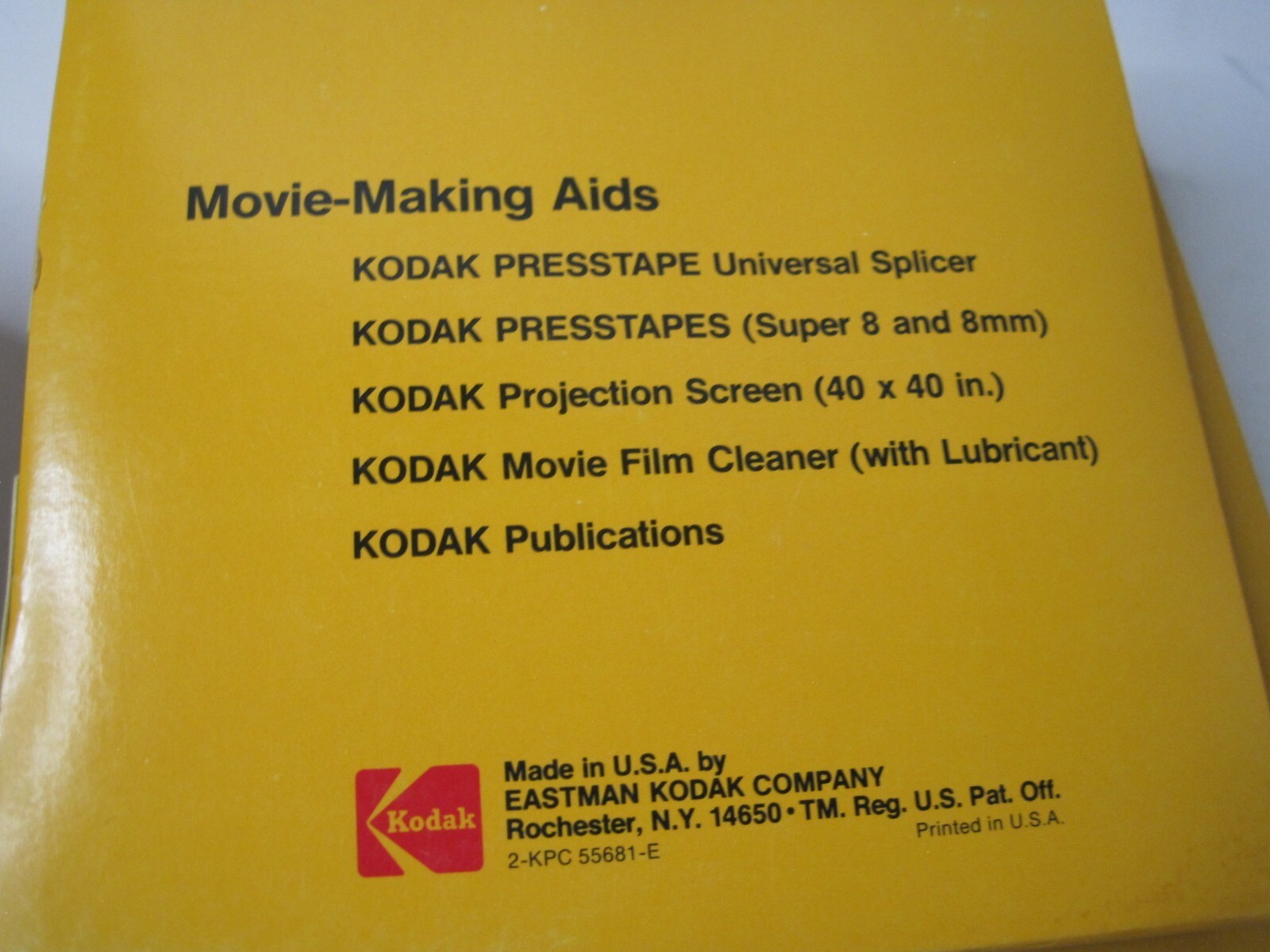 Lot of 3 Kodak 882 Movie Reel Super 8 and 8mm 200ft in Box D882, CAT178 5203
