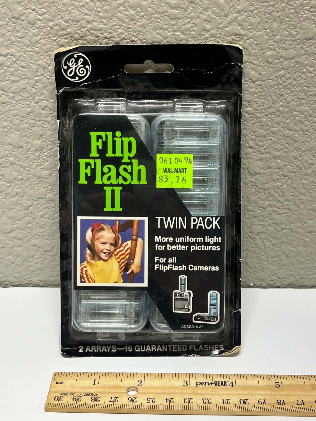 GE Flip Flash II | 2 Bars/16 Flashes, For FlipFlash Cameras NEW