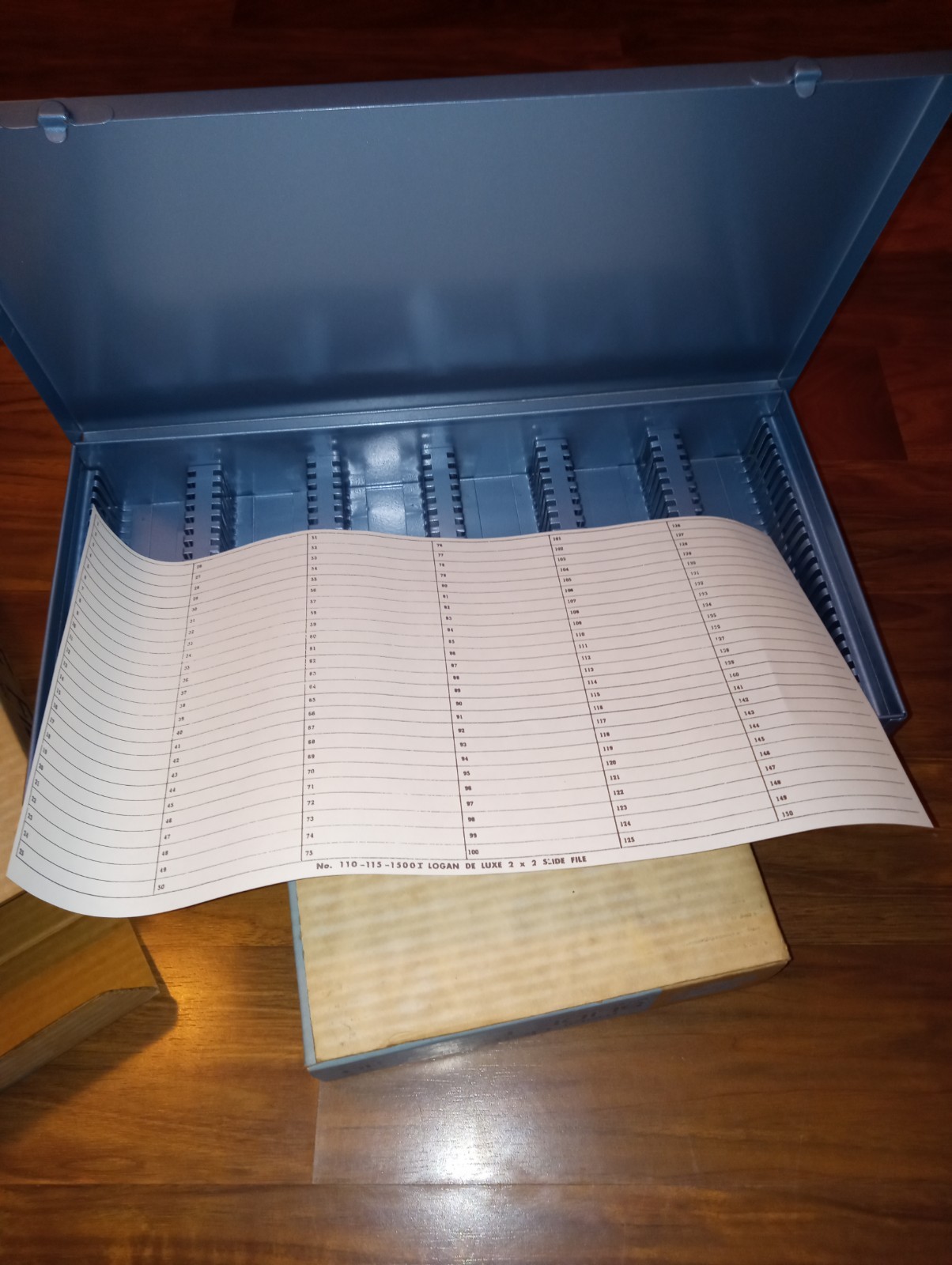 Logan #110 Deluxe Slide File Lot Of 2 2×2 35mm