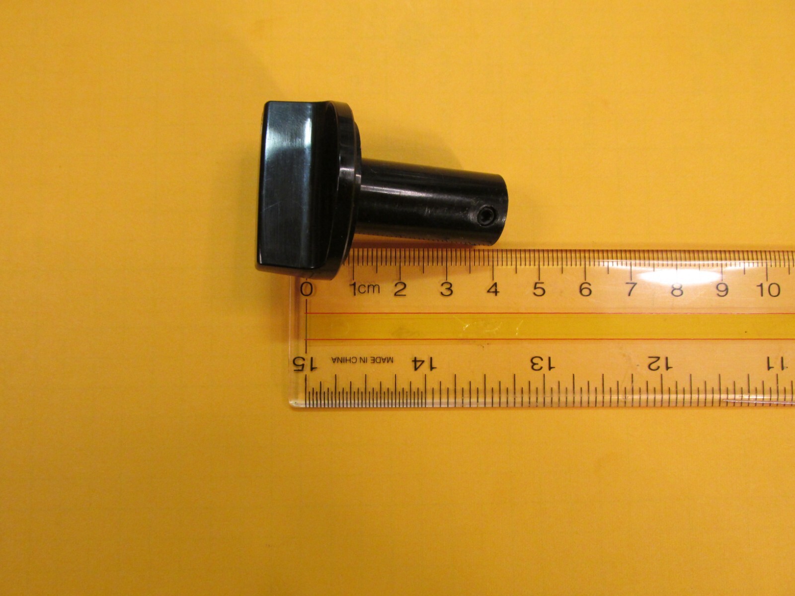 Sankyo Black Plastic Knob From Dualux 1000 Made in Japan Fast Shipping