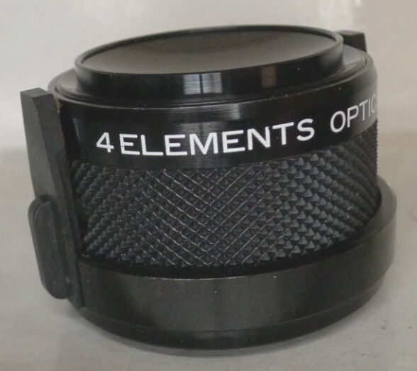 4 Elements Optics 46mm Qwickflip Video-Converter Hi-Res Wide Tele Lens -Japan