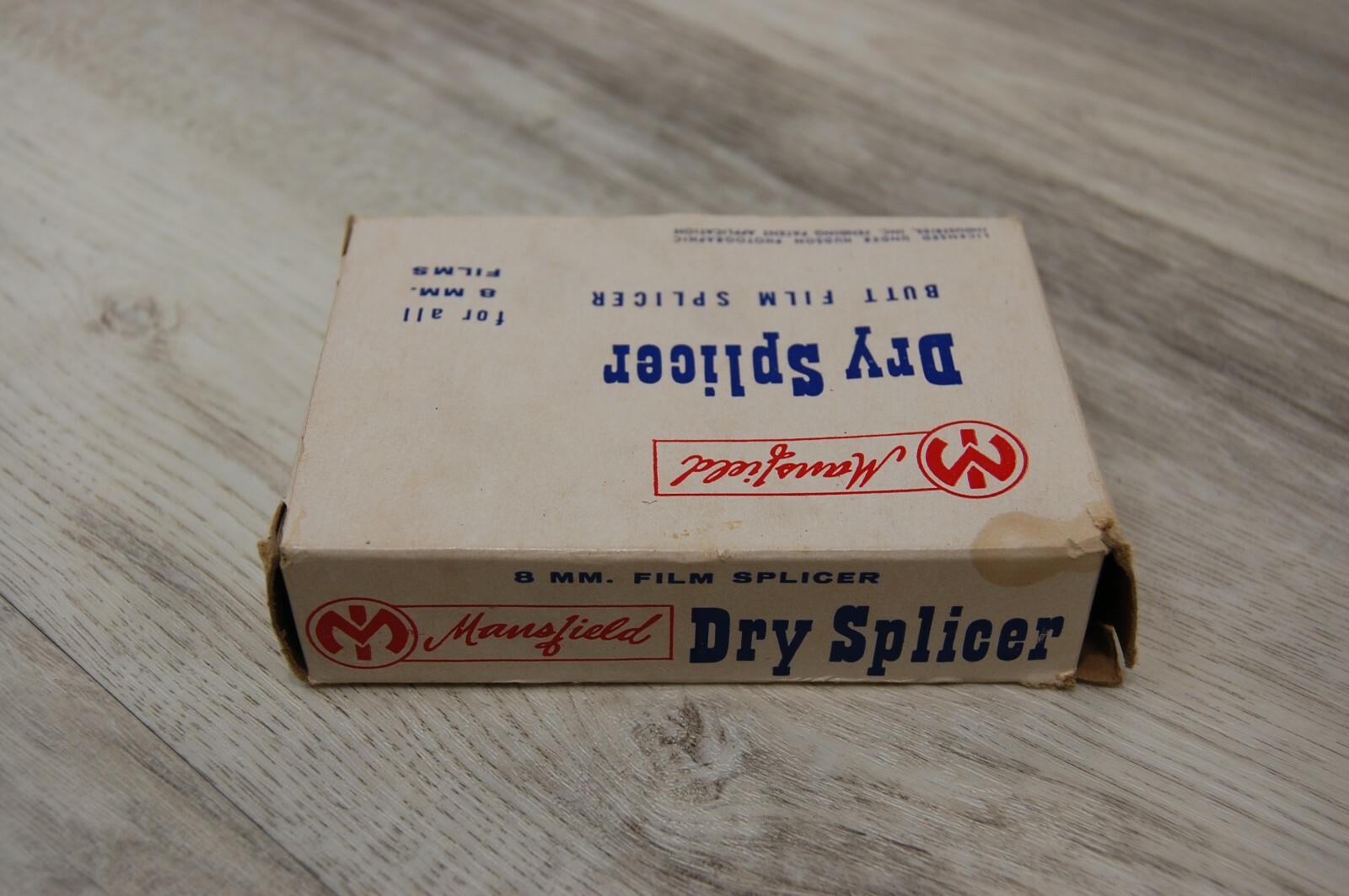 Vintage Mansfield Dry Splicer Butt Film Splicer for All 8MM Films /w Box Used