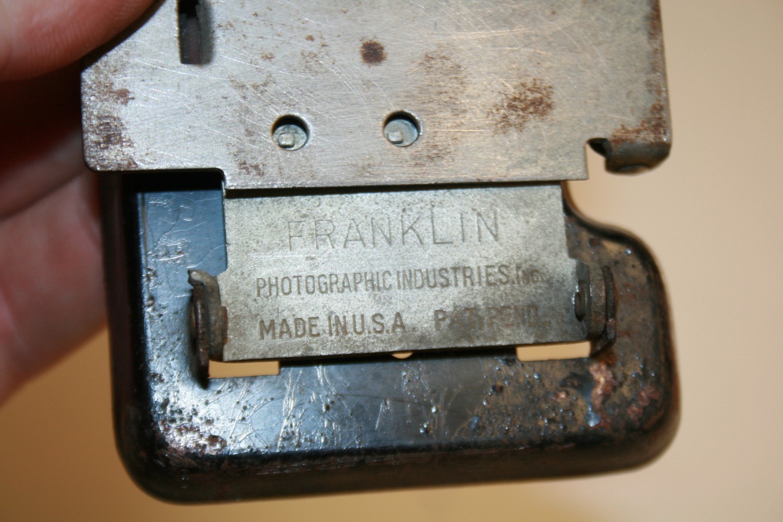 Vintage Mid Century Franklin Industries 8mm Film Splicer w/ Original Box Rare