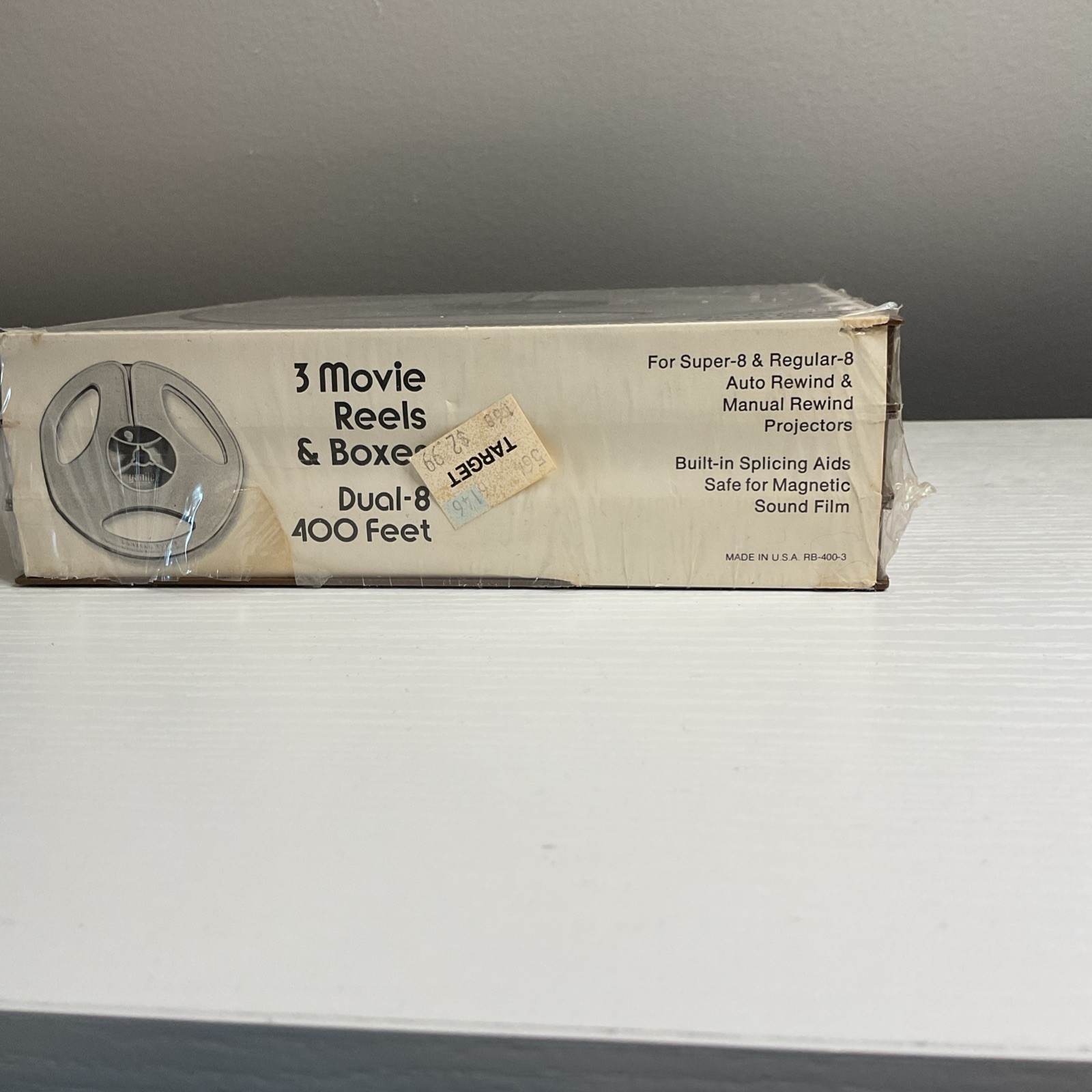 Vintage NIB Factory Sealed Yankee Movie Reels Set of 3 Reels and Boxes Dual-8