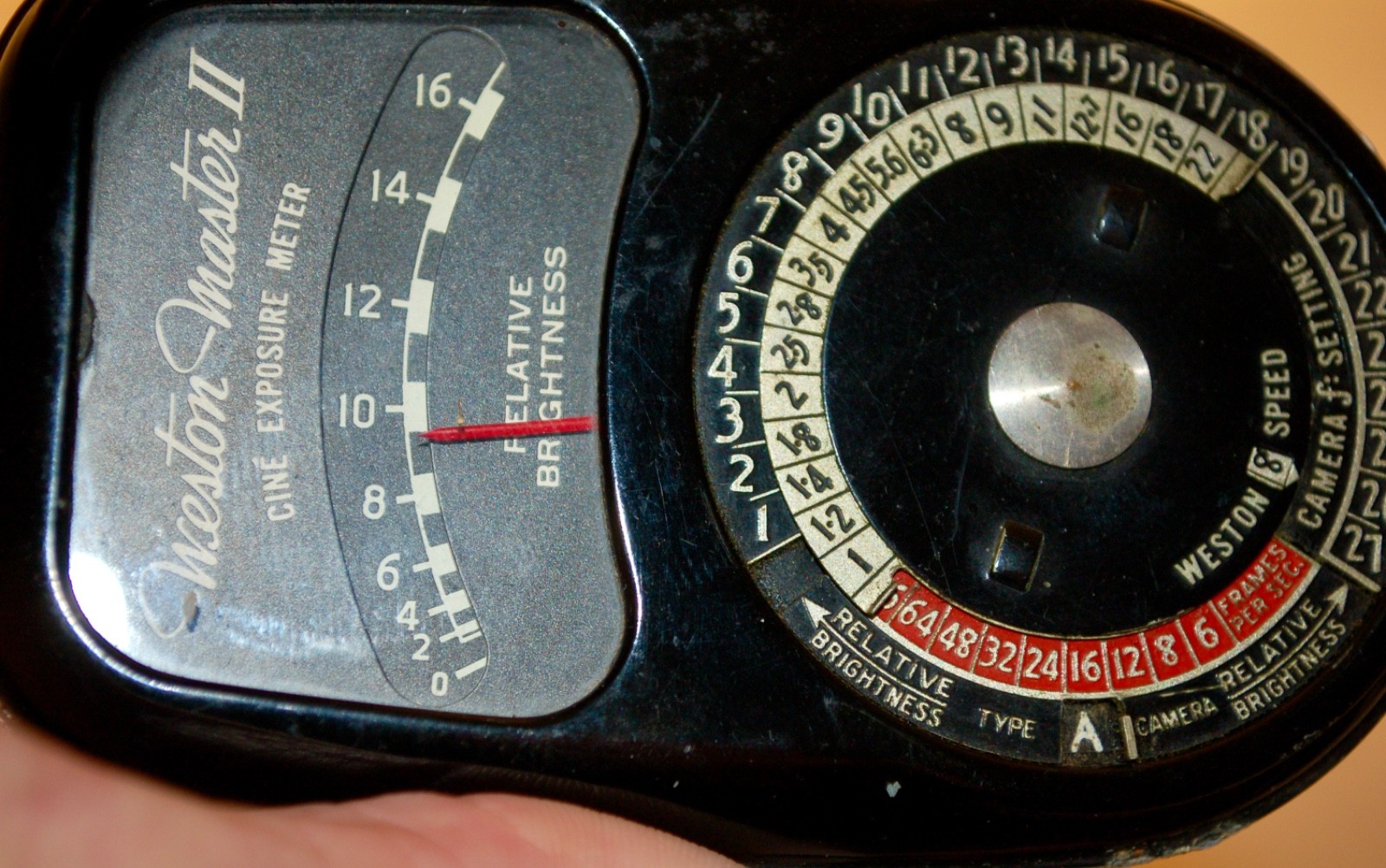 Weston Master II Cine Exposure Meter Vintage Selenium Powered Classic – Working