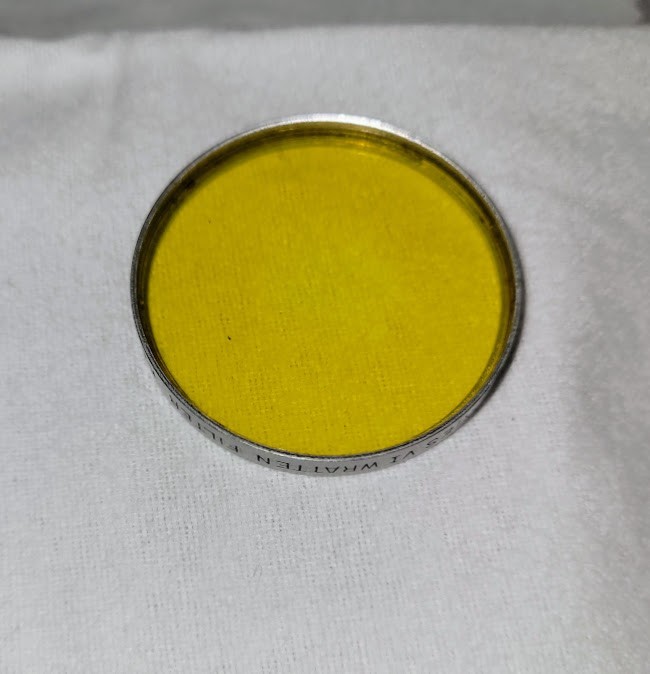Kodak Series VI Wratten Filters Camera Lens Filters Yellow & Green