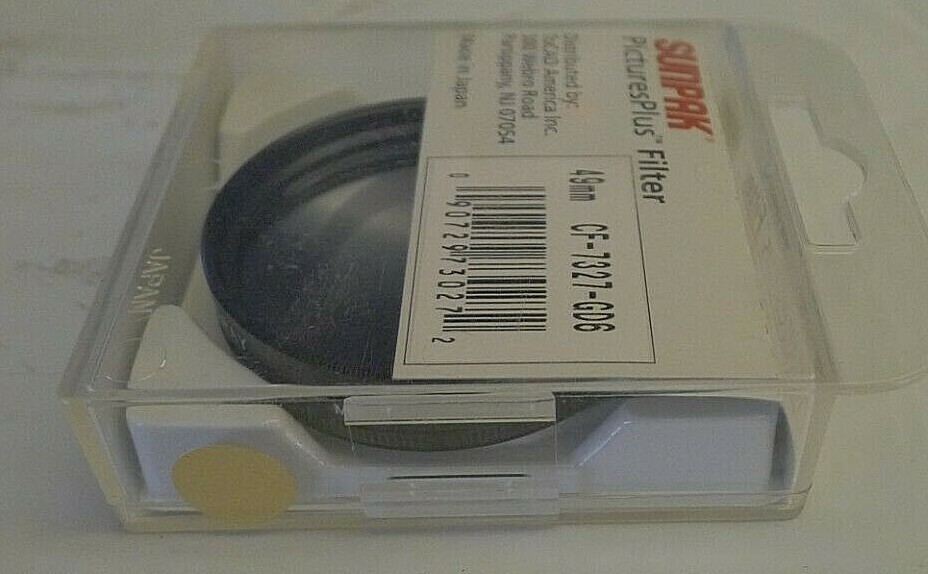 Sunpak 49mm GC-Gray Graduated GD6 Filter +Protective Case – Japan