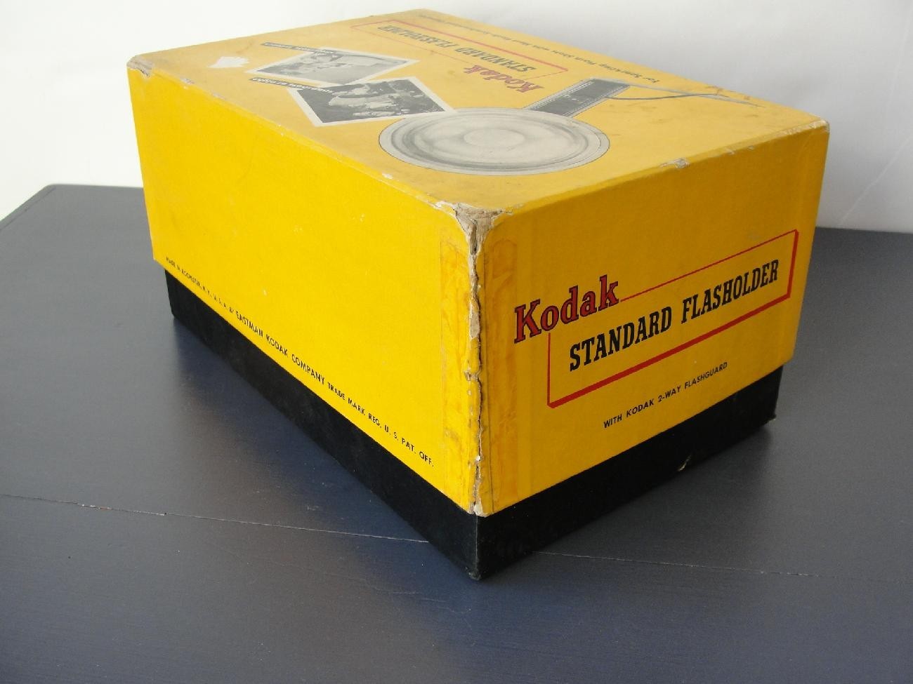 Vintage Kodak Standard Flasholder Flash Holder w/Original Box and Instructions