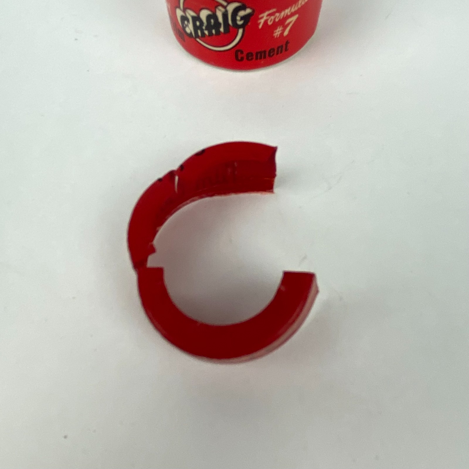 Vintage Craig Film Cement Glass Bottle w Original Box 8mm 16mm Editing