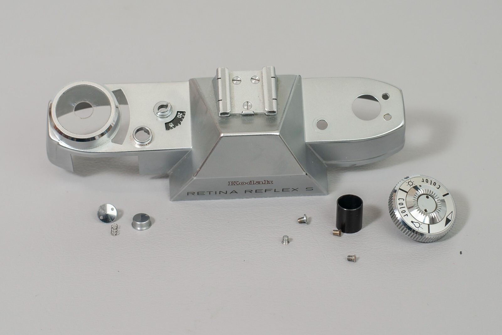 Kodak Retina reflex S camera’s top cover part EXCELLENT+++ made in Germany