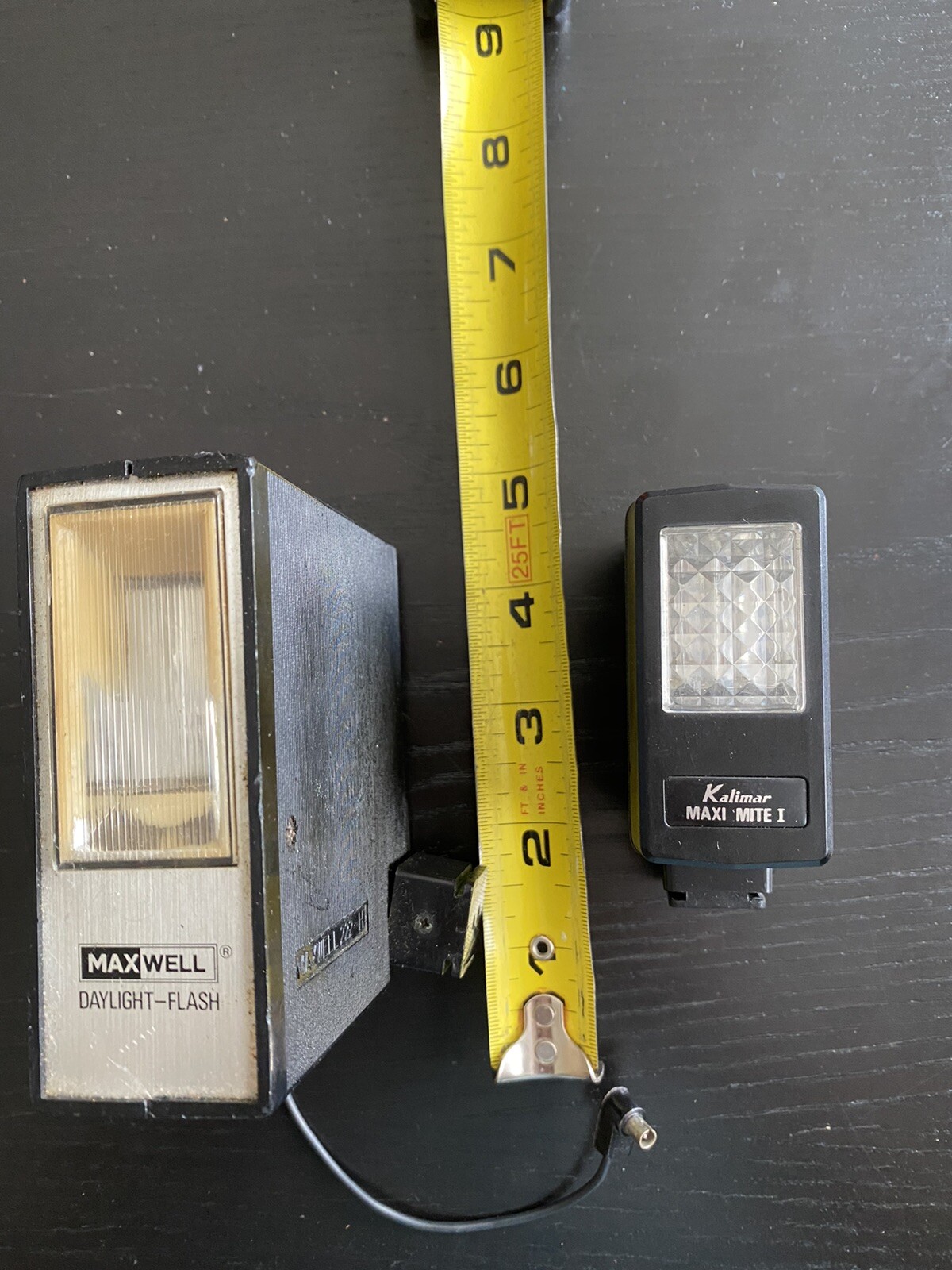 Vintage Camera Flash lights (Maxwell & Kalimar)