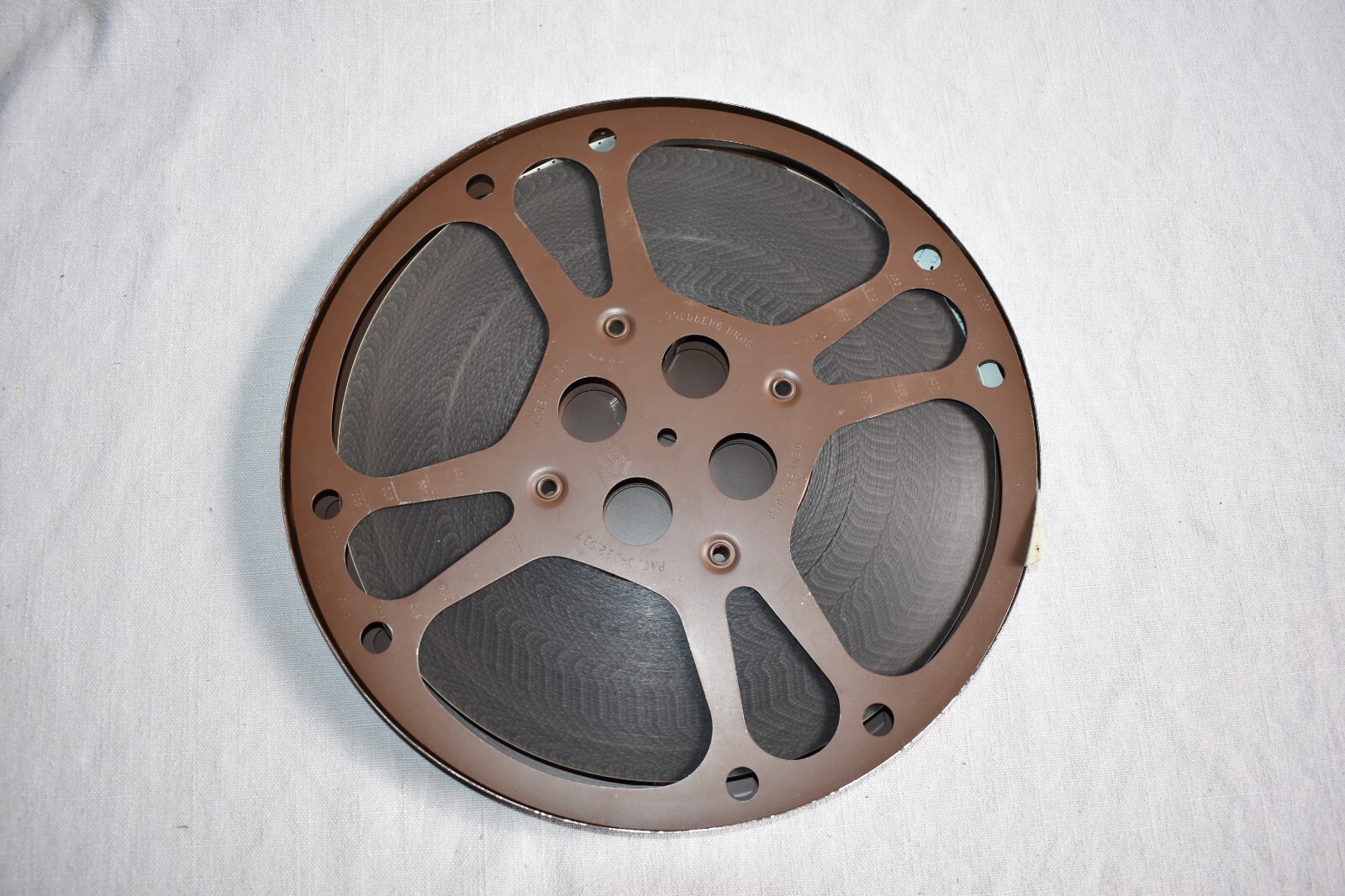 Vintage 16MM Film The Bells of Easter Lutheran Church Goldberg Bros Reel Can