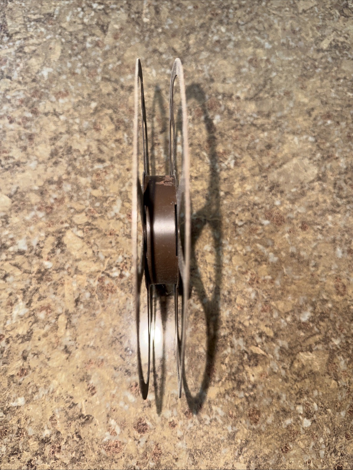 16 mm VINTAGE Motion Picture Film Projector Reel Empty 7″ Brown