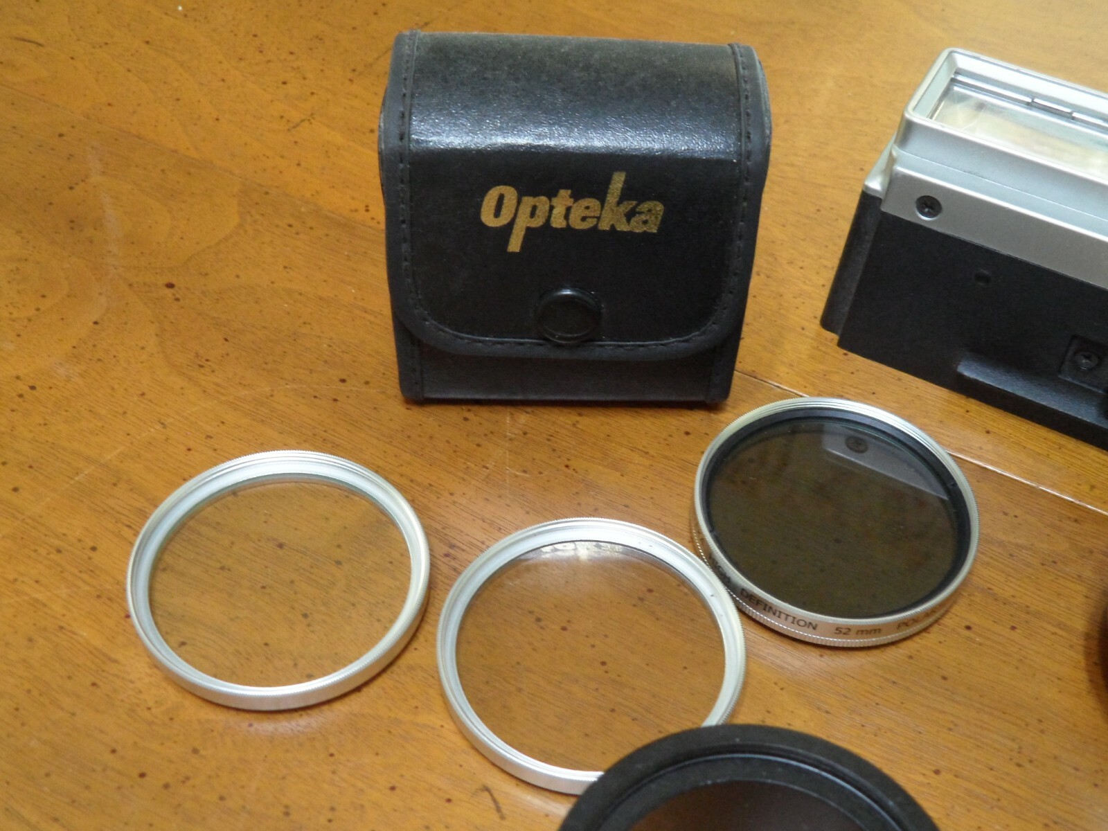 Camera Lot of Miscellaneous Lens Extenders Flash Devices SOLD AS IS Kodak Opteka