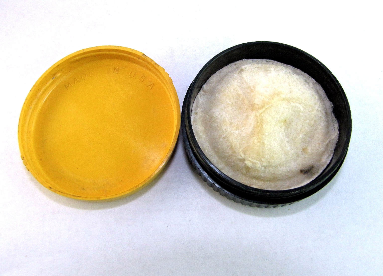 Old Kodak Filter Case Art Deco Design Round Series 6 VI USA