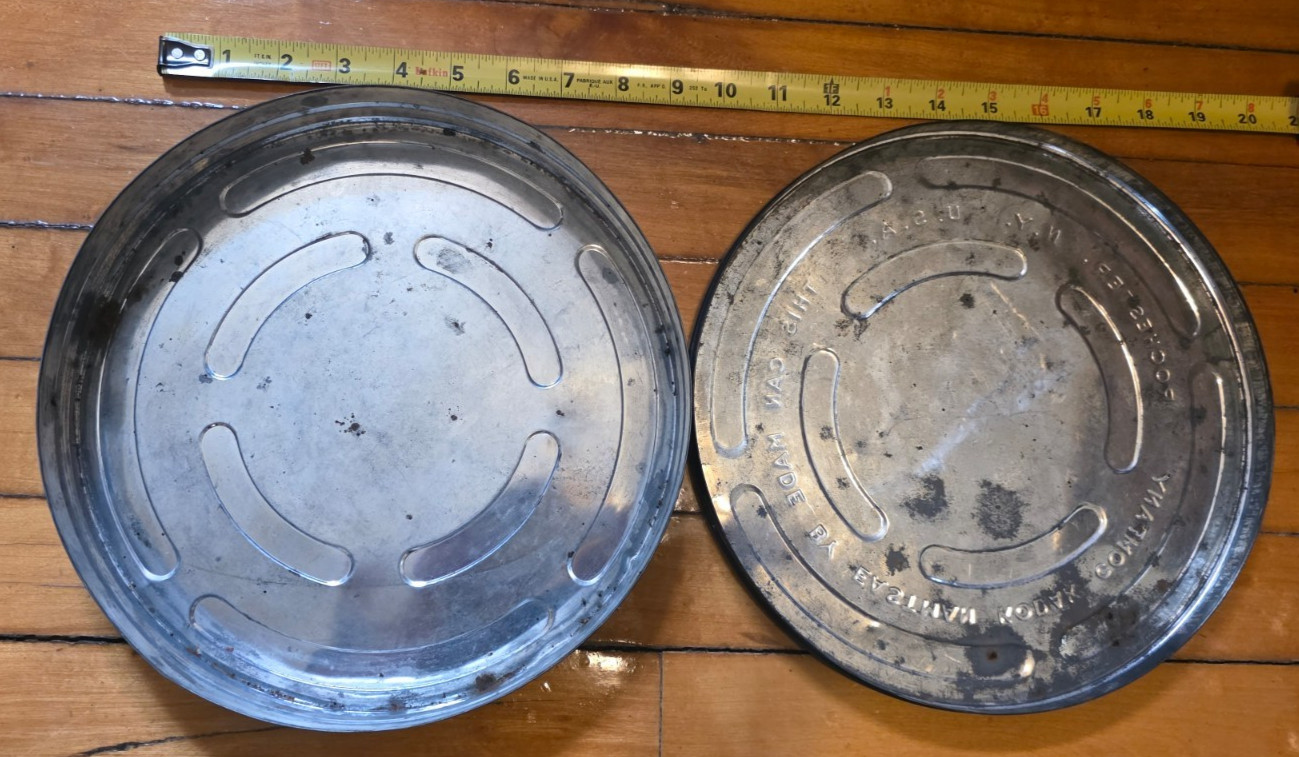 Vintage Eastman Kodak Metal Film Can Canister Movie Reel USA