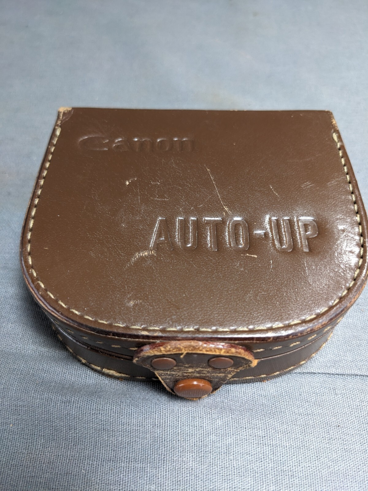 Canon Rangefinder Auto Up II Macro Attachment from 1953 With Leather Case