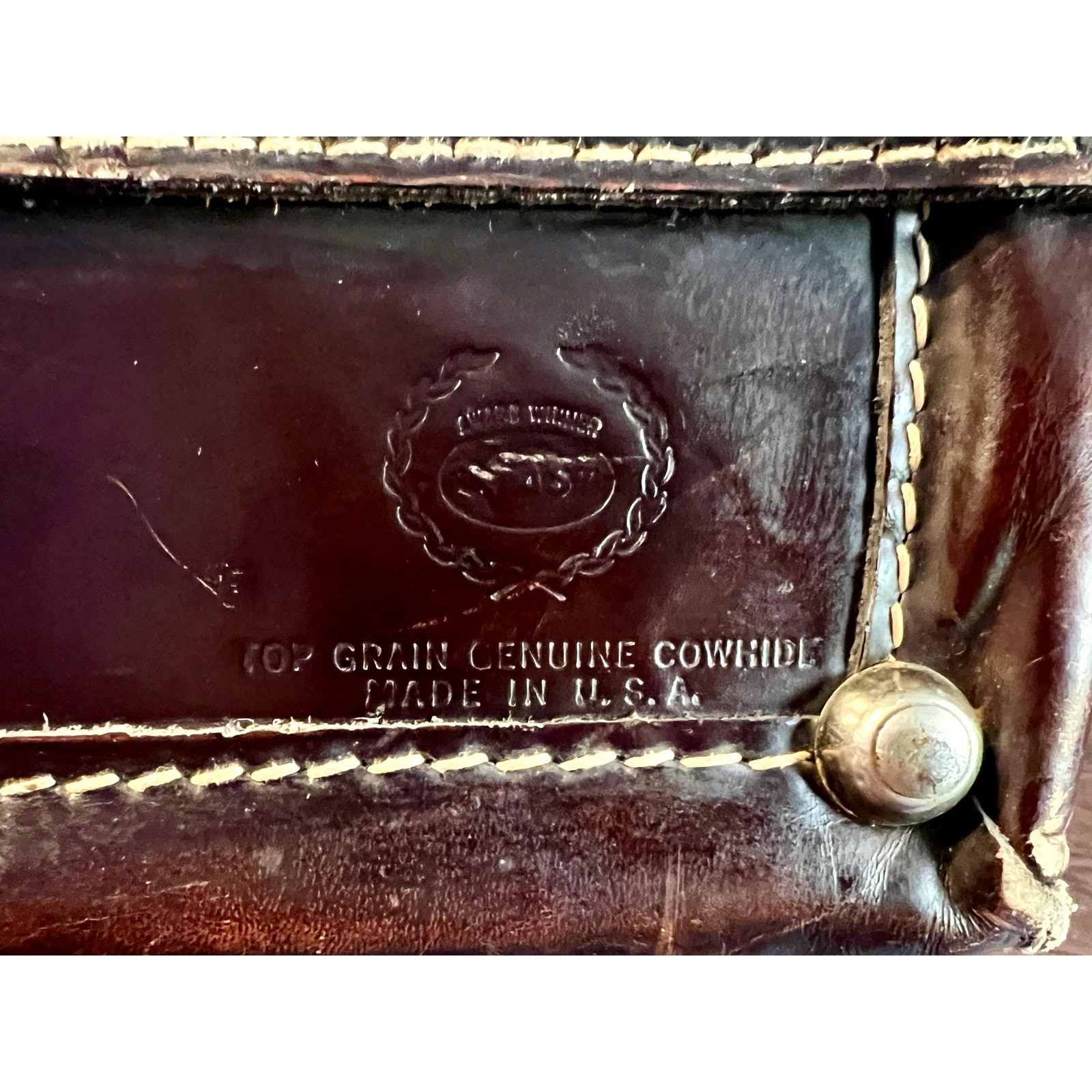 Vintage 1960s Homa Leather Camera Bag-Cowhide-Green Velvet-Midcentury Case-Retro