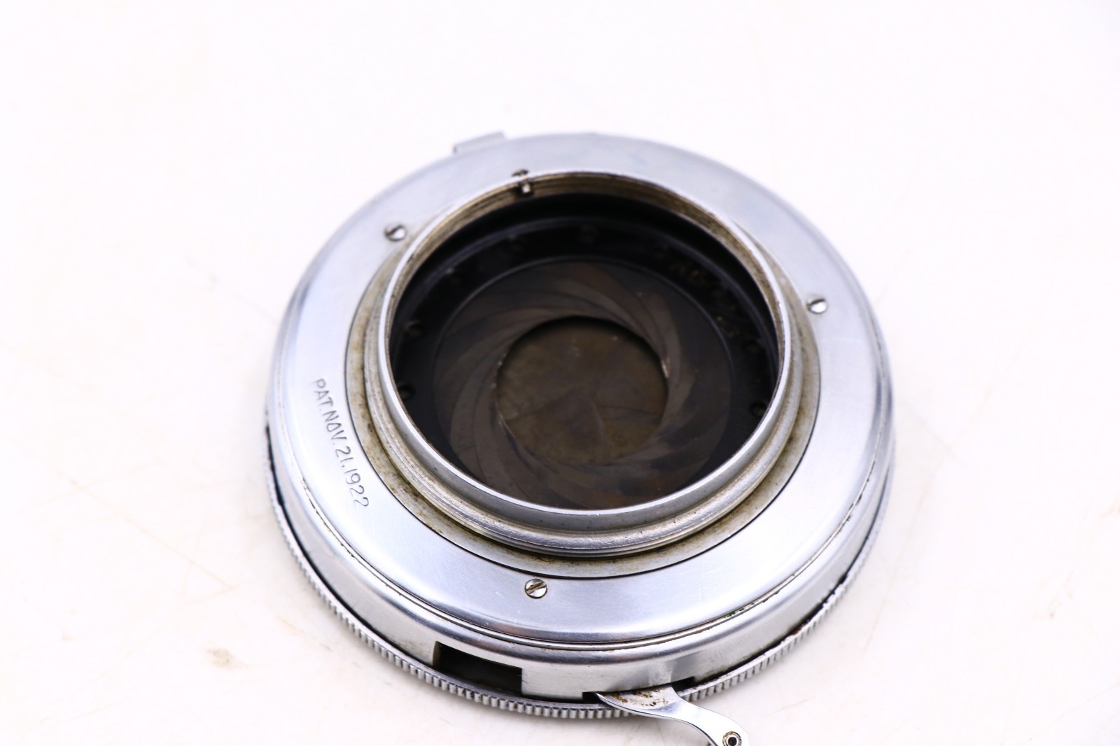 Vintage Wollensak Alphax f/3.5 Shutter Pat 1922 With Lens As Is