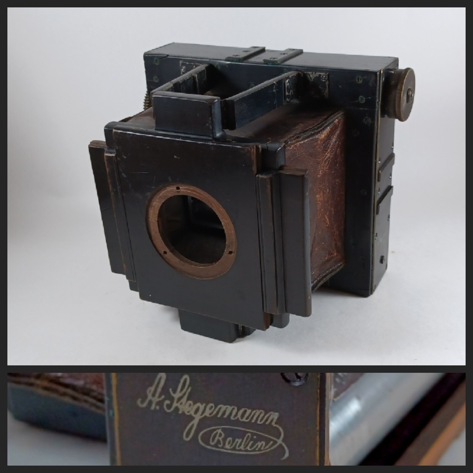 Antique Stegemann Camera, Body Only, For Parts Only