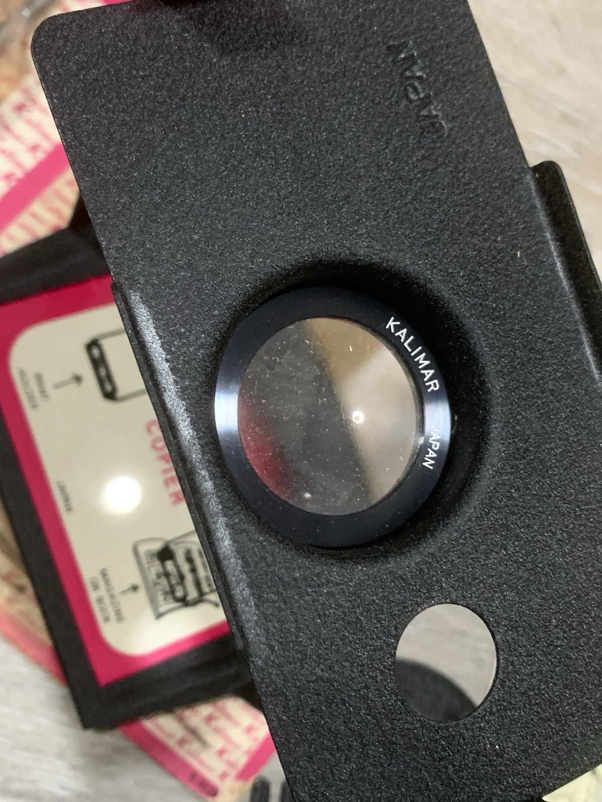 Vintage Kalimar Camera Accessories, Tabletop Tripod, Cable Release, Kali Copier