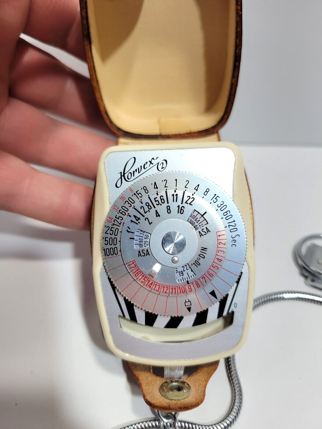 Horvex 2 Metrawatt AG Vintage 1950’s Hand Held Lightmeter