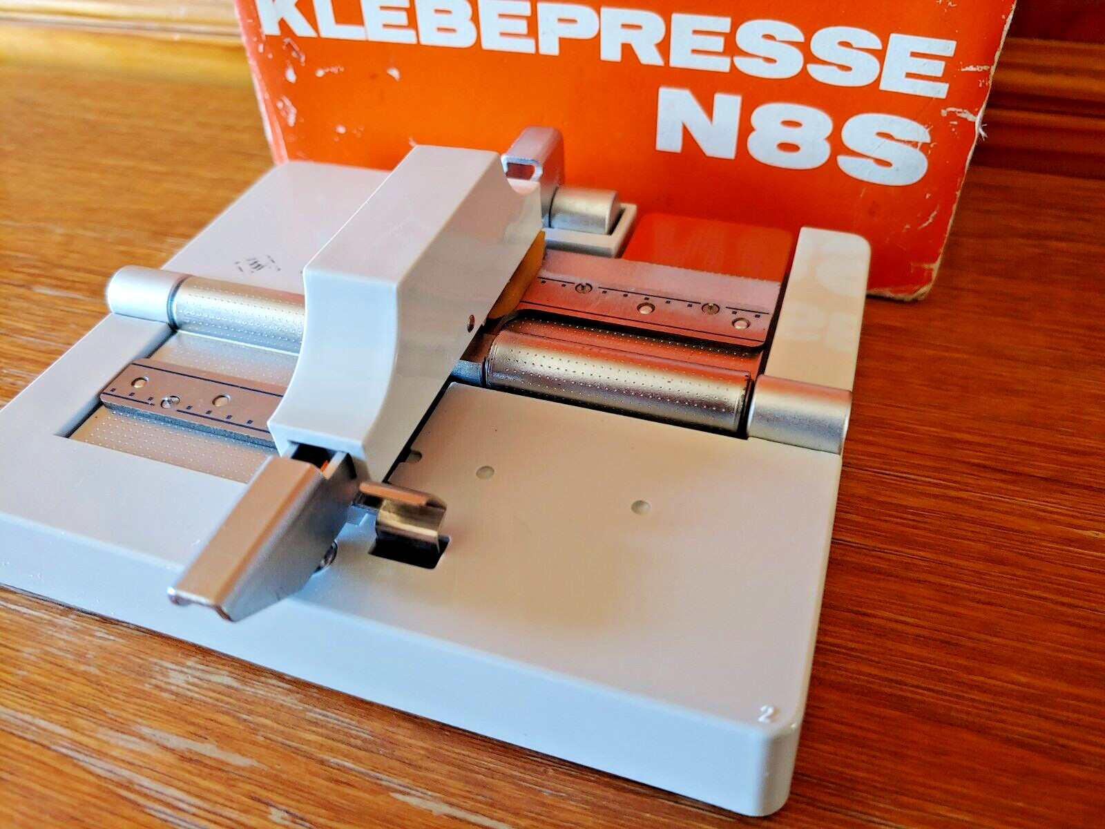 Agfa Klebepresse N8S Film Splicer – Vintage In Original Packaging