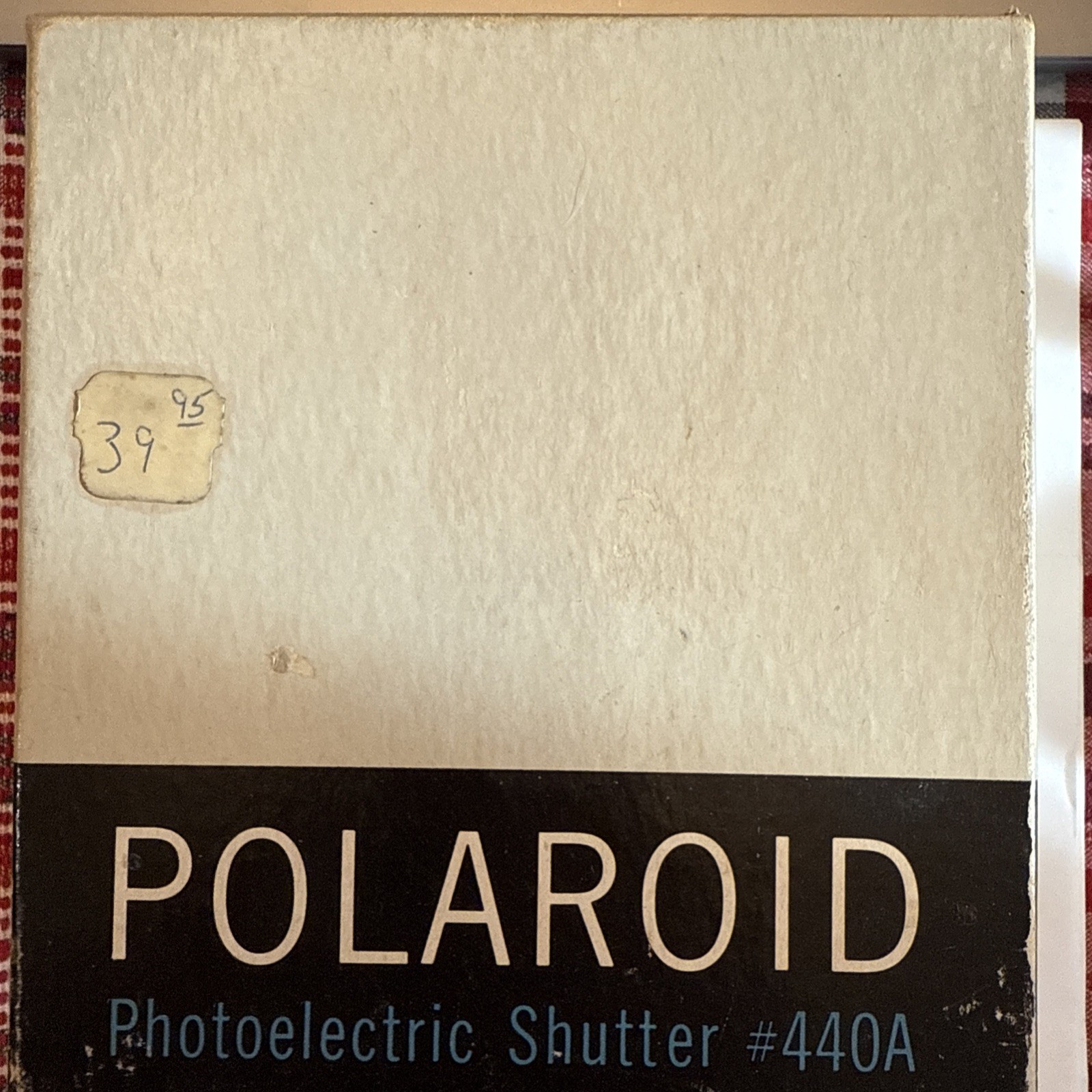 Vintage Polaroid Photoelectric Shutter #440A w/Original Box functions normally