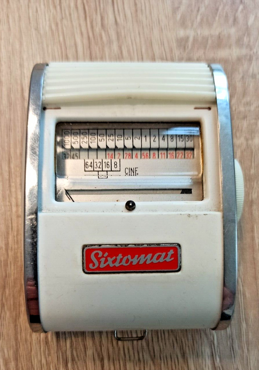 light meter Sixstomat Analog Photography Film Exposure.